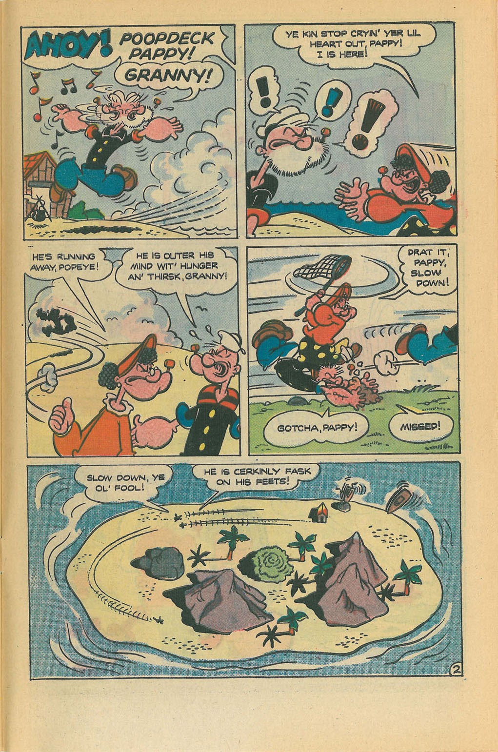 Read online Popeye (1948) comic -  Issue #123 - 31