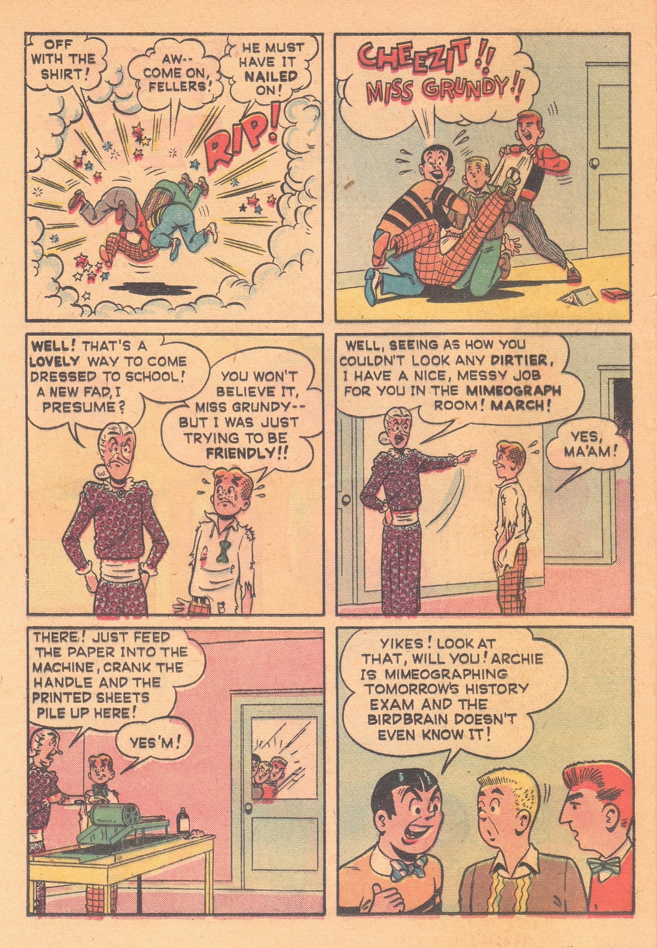 Read online Archie's Pal Jughead comic -  Issue #4 - 25