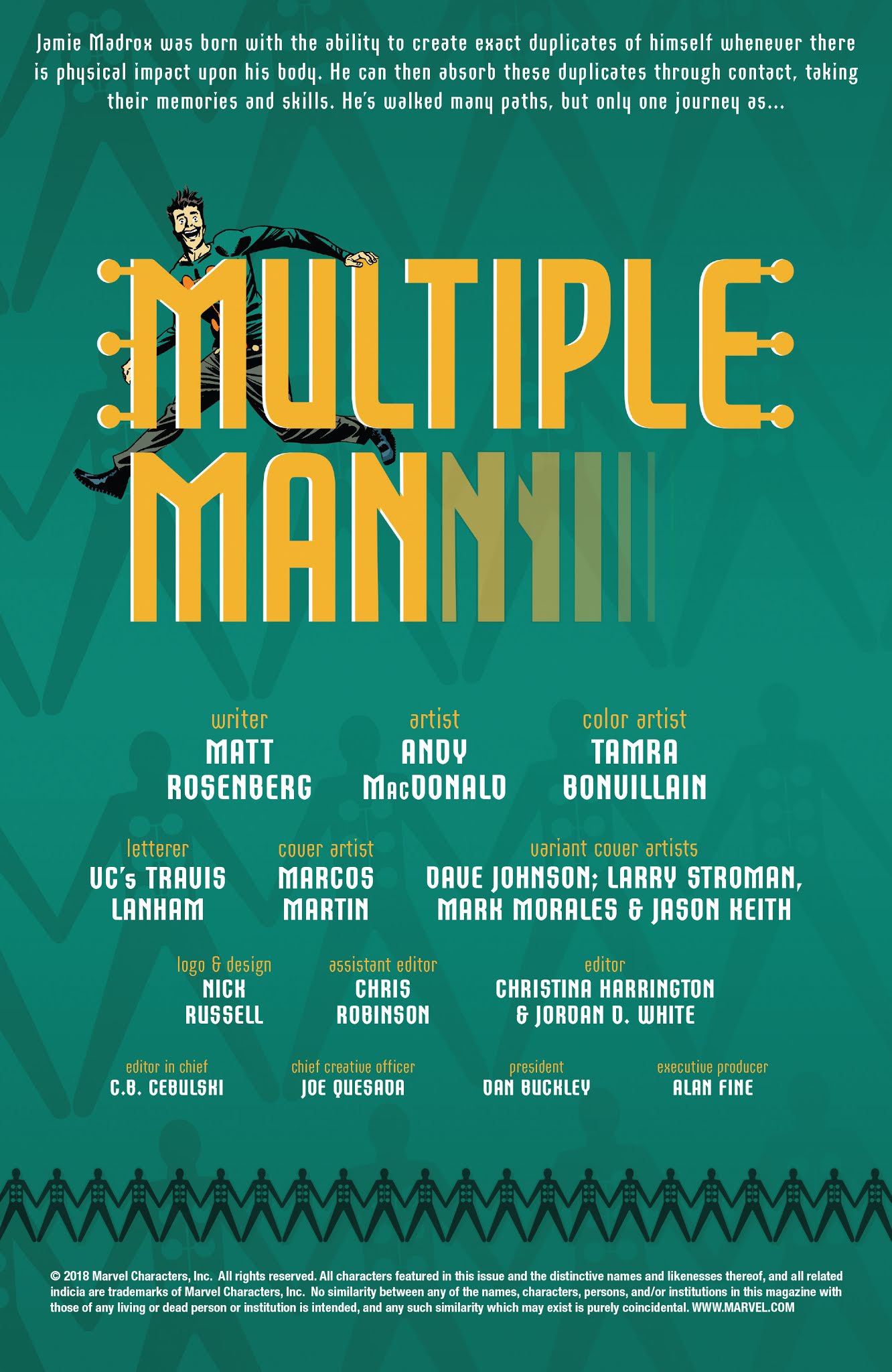 Read online Multiple Man comic -  Issue #1 - 5