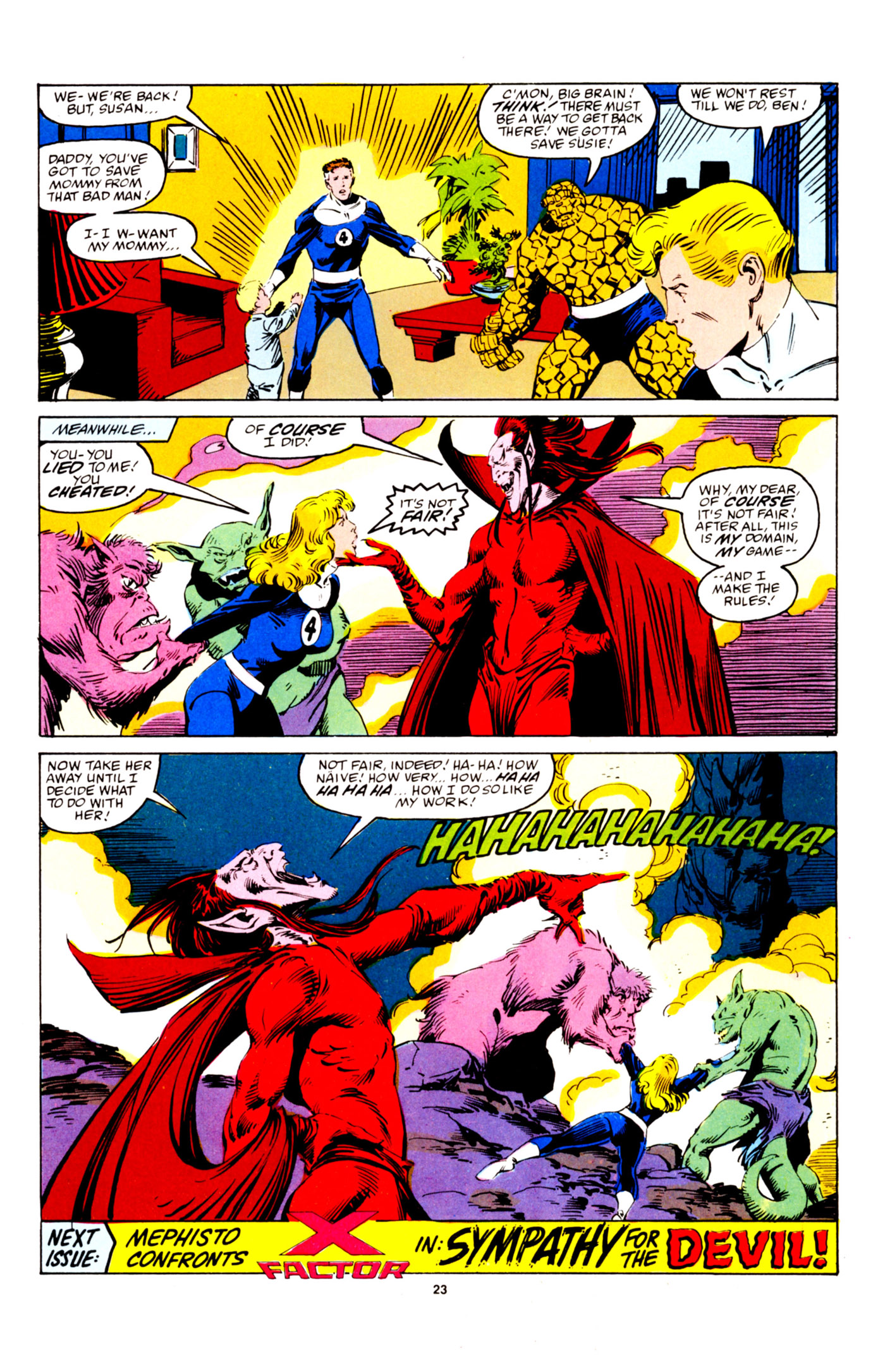 Read online Mephisto Vs. ... comic -  Issue #1 - 24