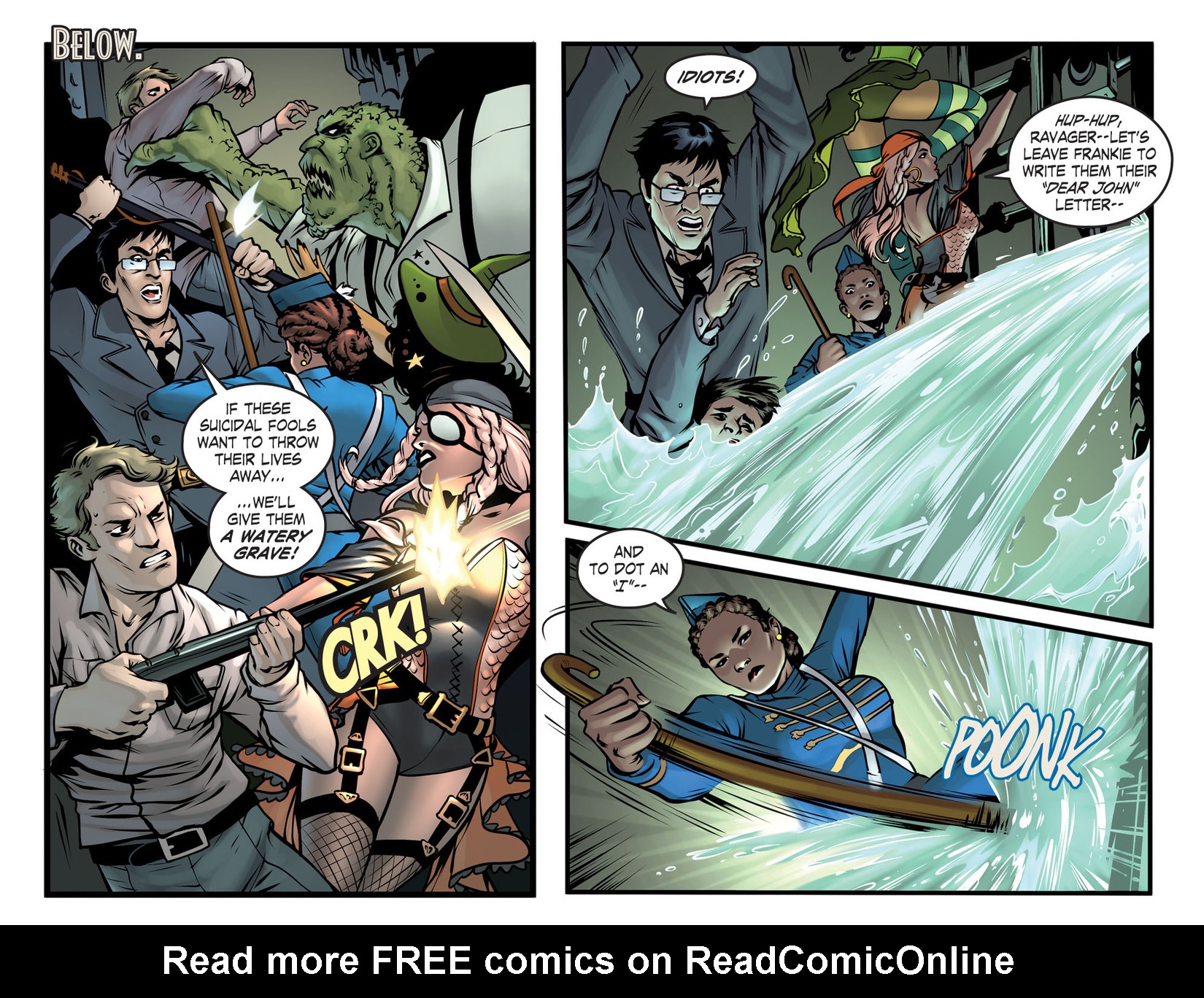 Read online DC Comics: Bombshells comic -  Issue #74 - 17