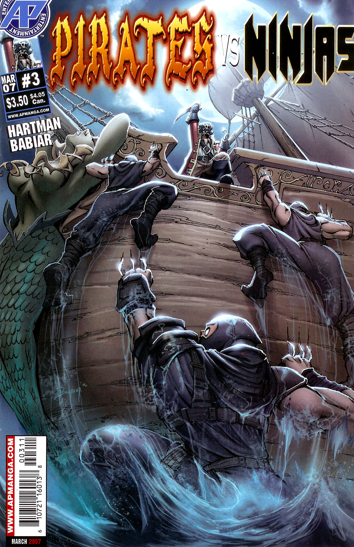 Read online Pirates vs. Ninjas comic -  Issue #3 - 3