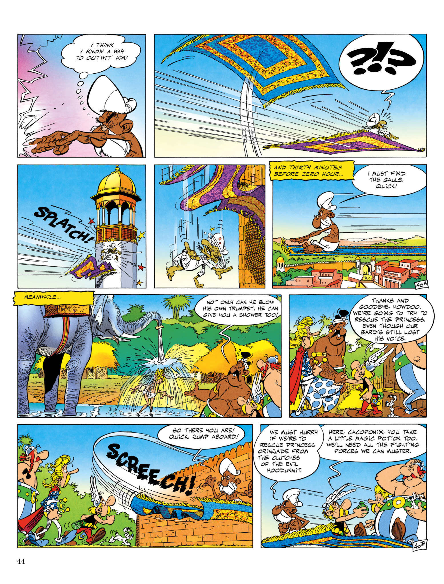 Read online Asterix comic -  Issue #28 - 45