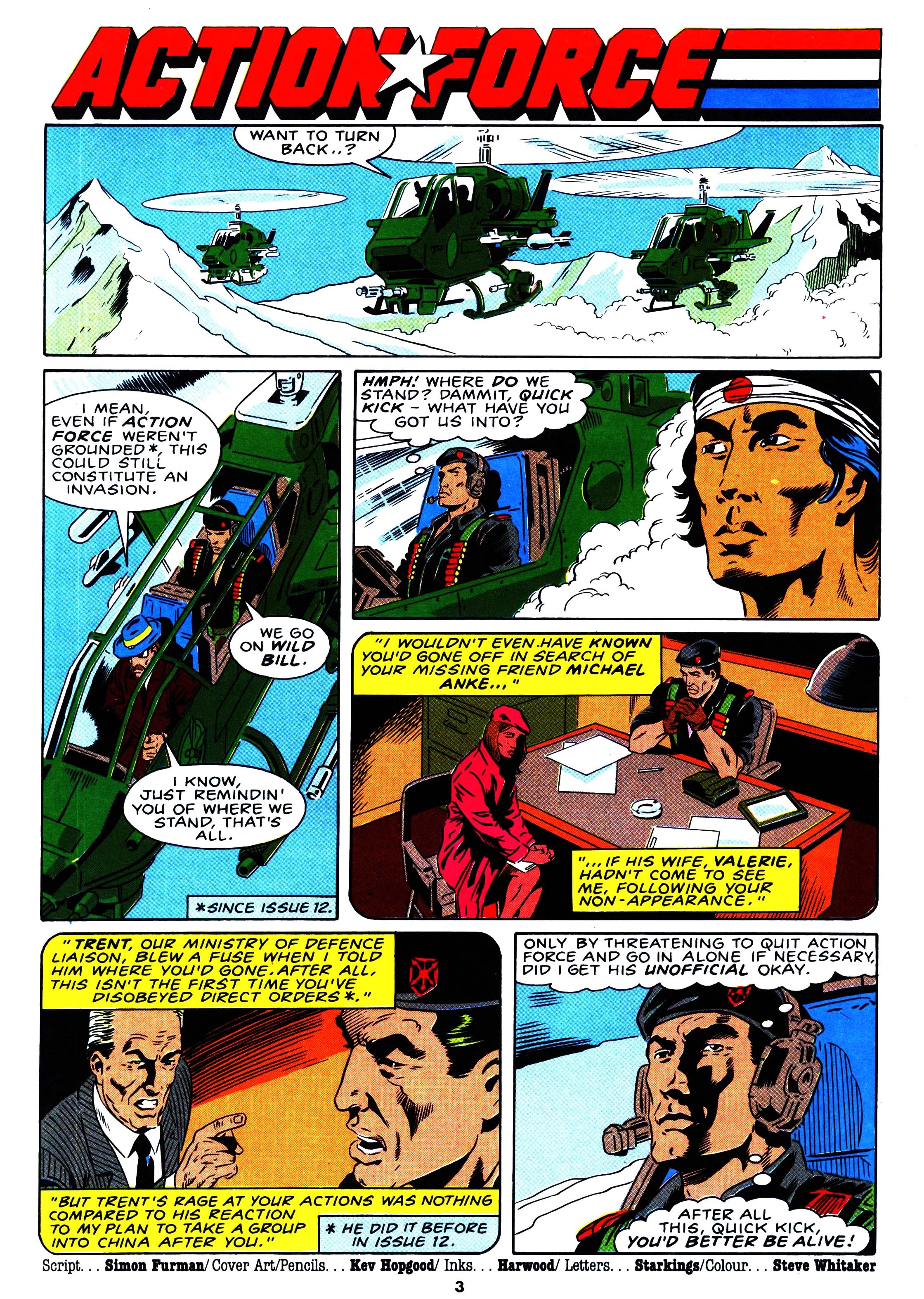 Read online Action Force comic -  Issue #16 - 3