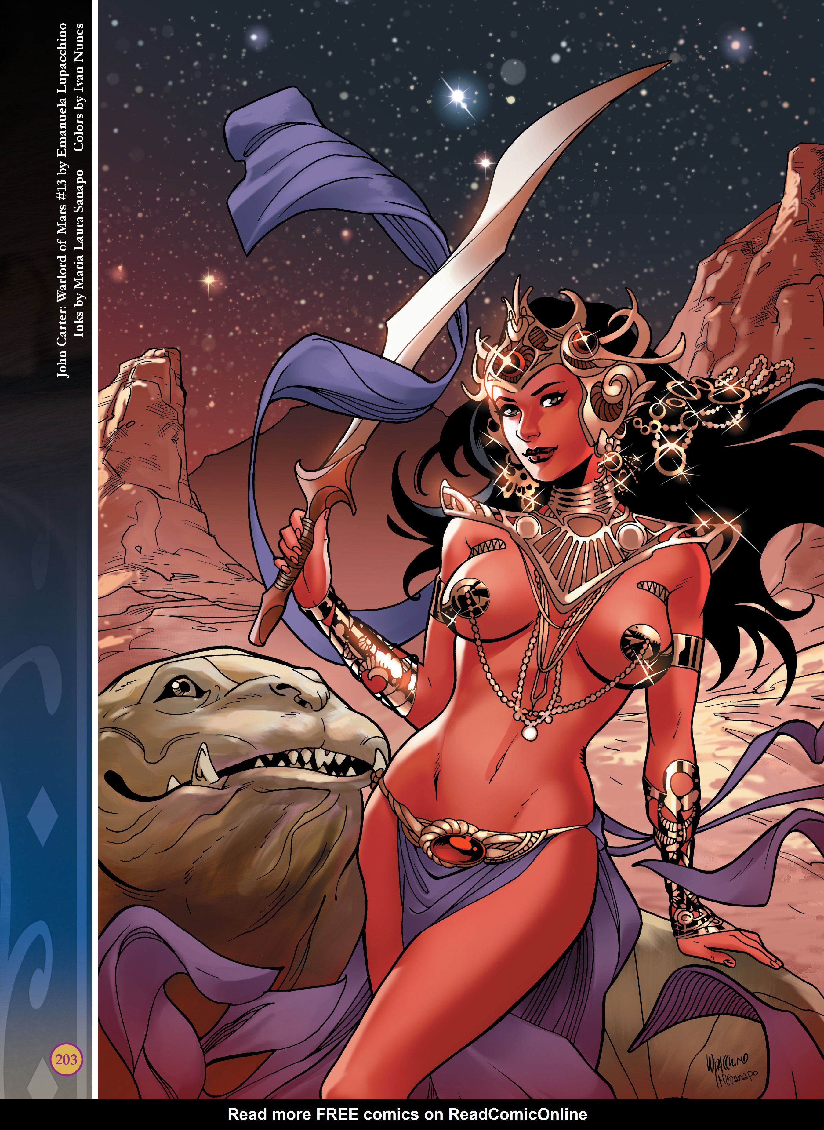 Read online The Art of Dejah Thoris and the Worlds of Mars comic -  Issue # TPB 2 (Part 3) - 2