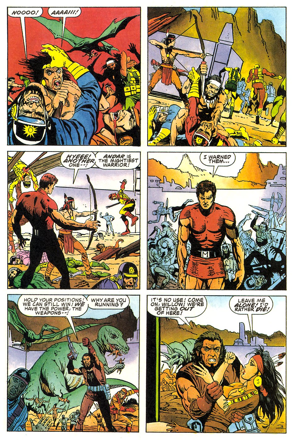 Read online Magnus Robot Fighter (1991) comic -  Issue #12 - 32