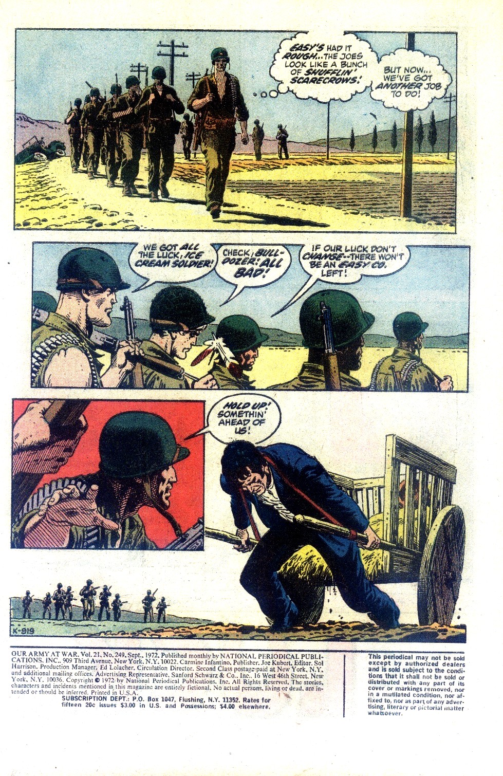 Read online Our Army at War (1952) comic -  Issue #249 - 3