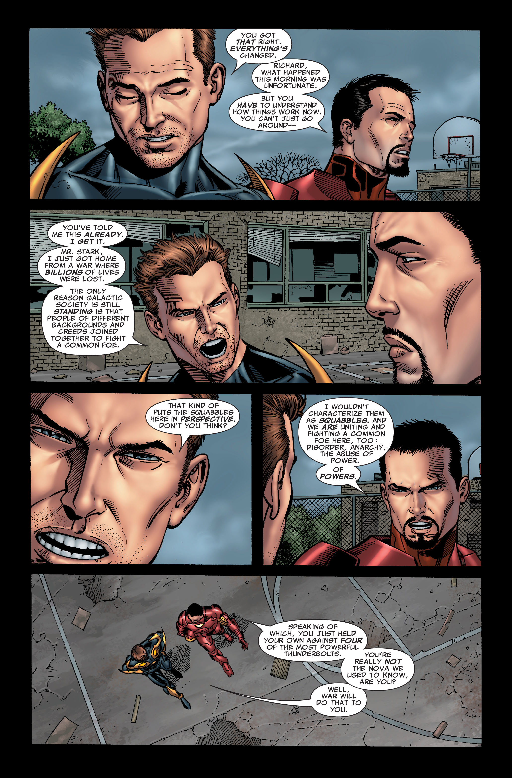 Read online Nova (2007) comic -  Issue # _TPB 1 (Part 1) - 63