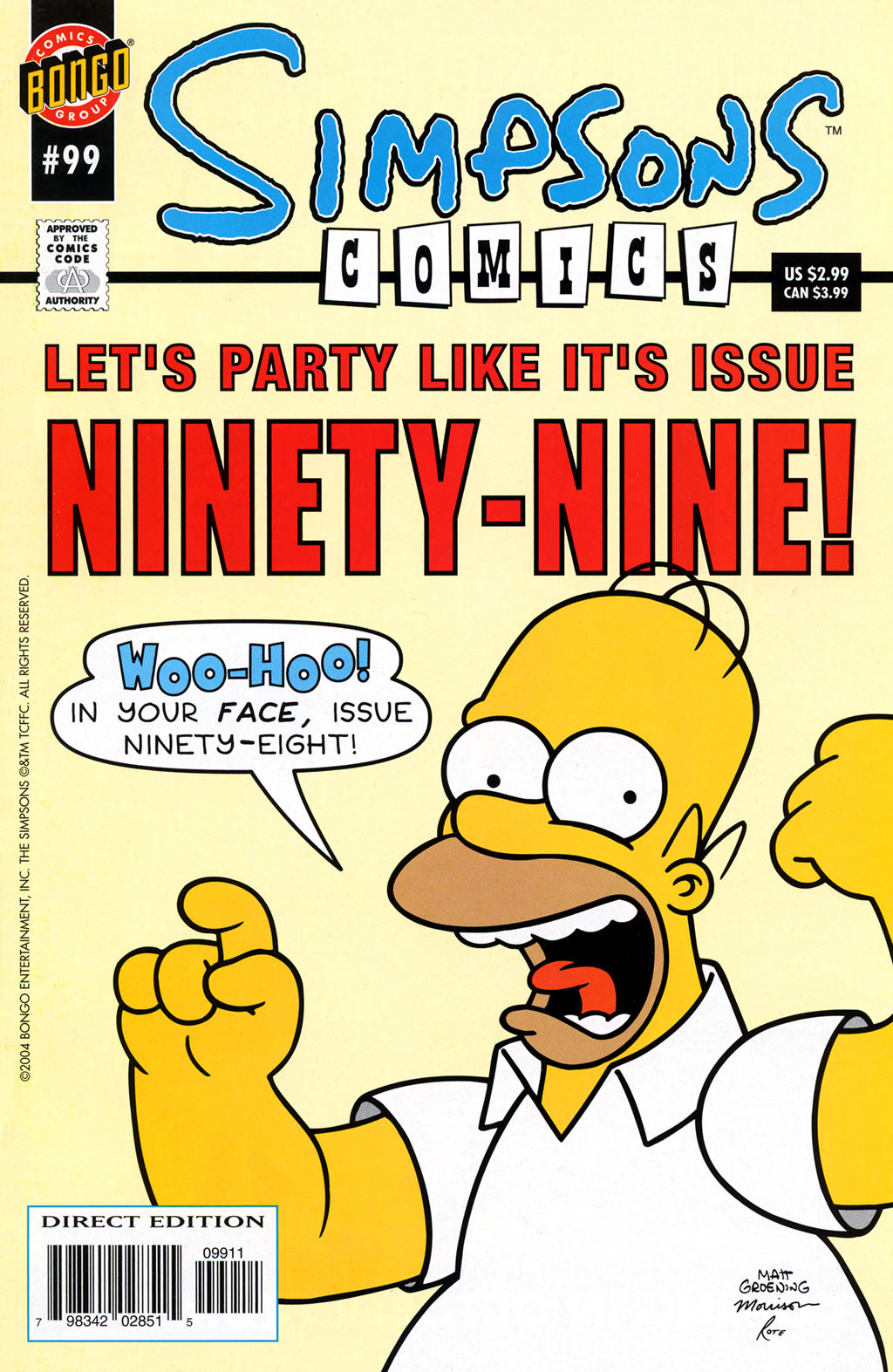 Read online Simpsons Comics comic -  Issue #99 - 1