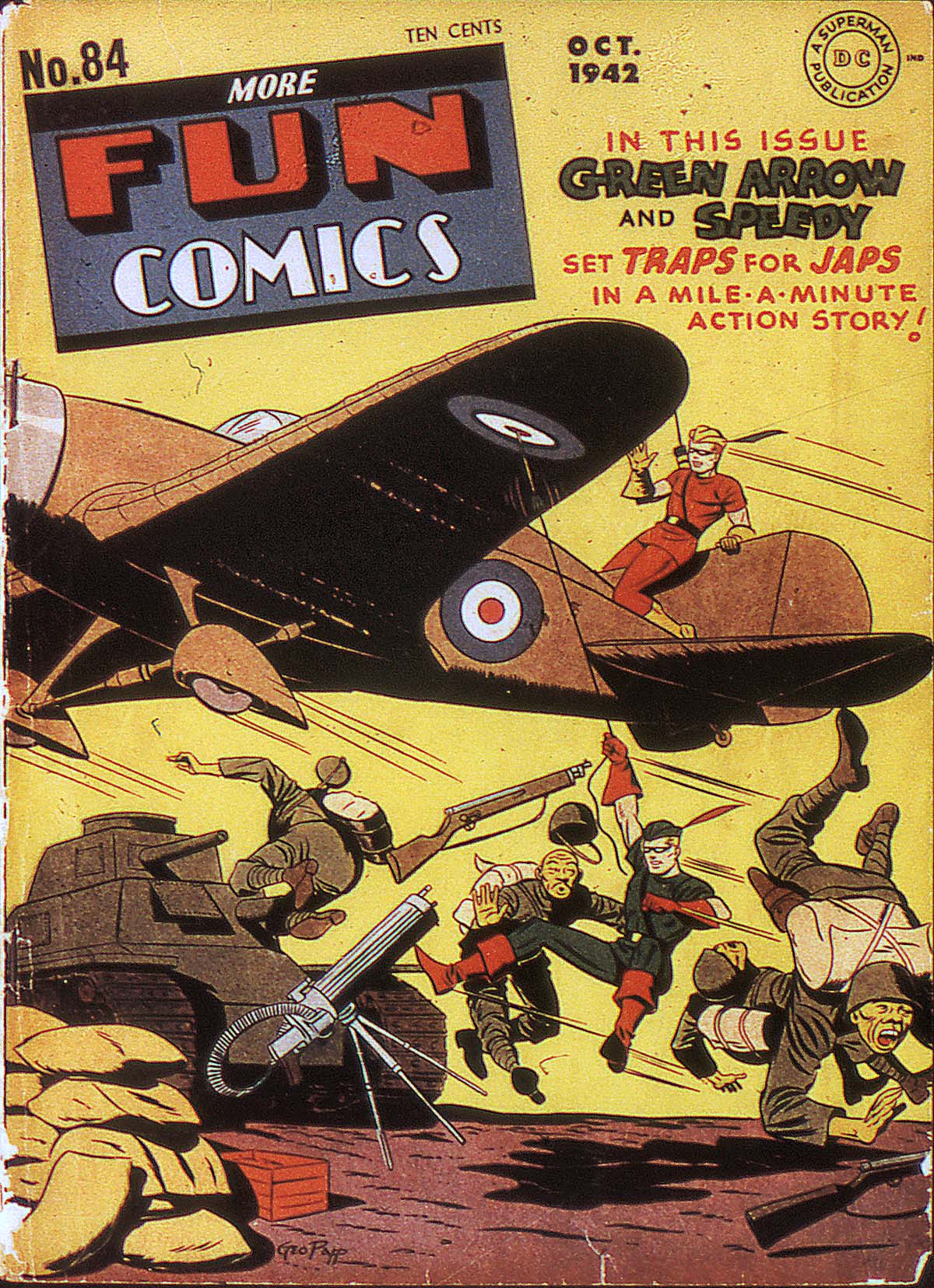 Read online More Fun Comics comic -  Issue #84 - 2