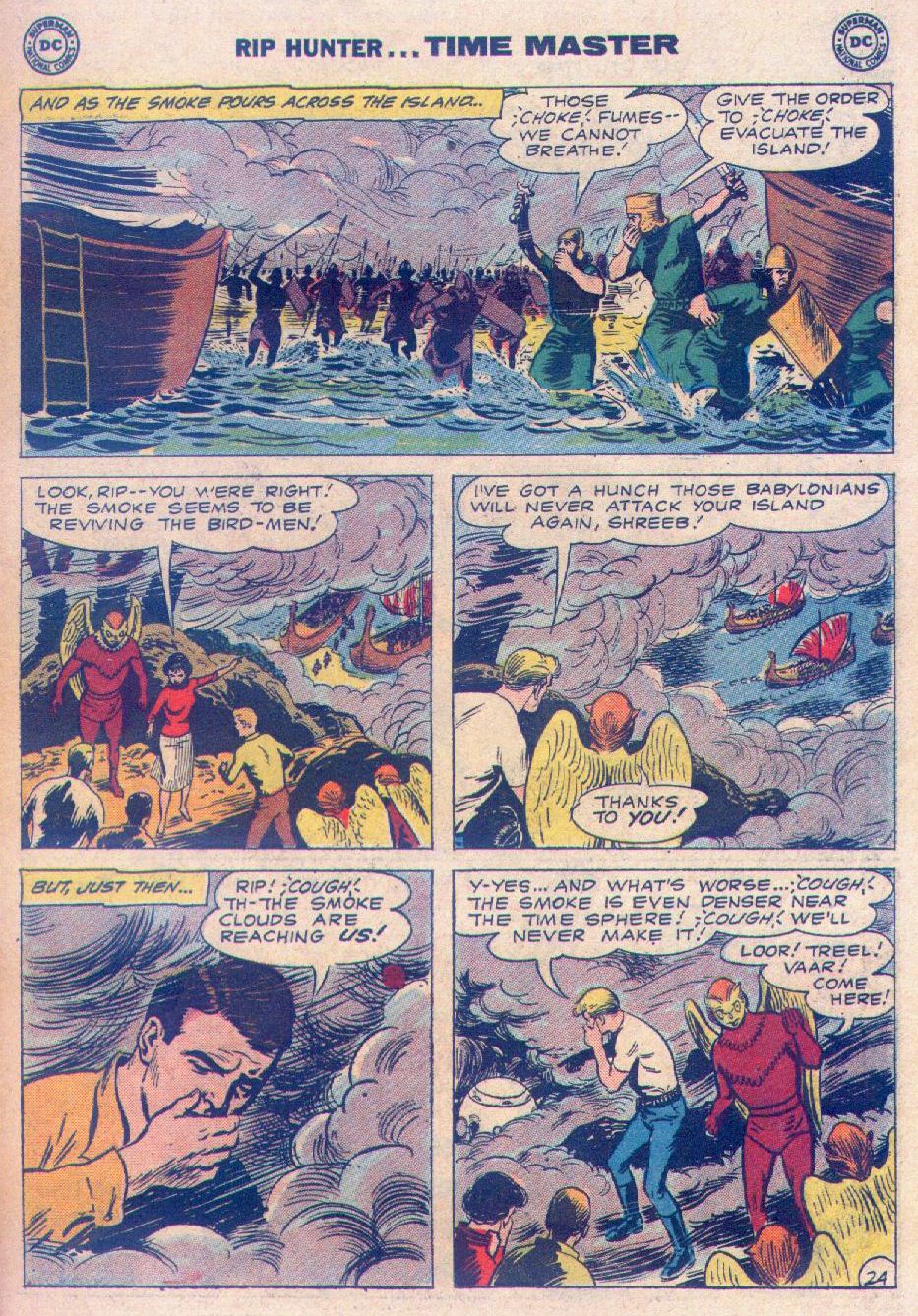 Read online Rip Hunter...Time Master comic -  Issue #4 - 31