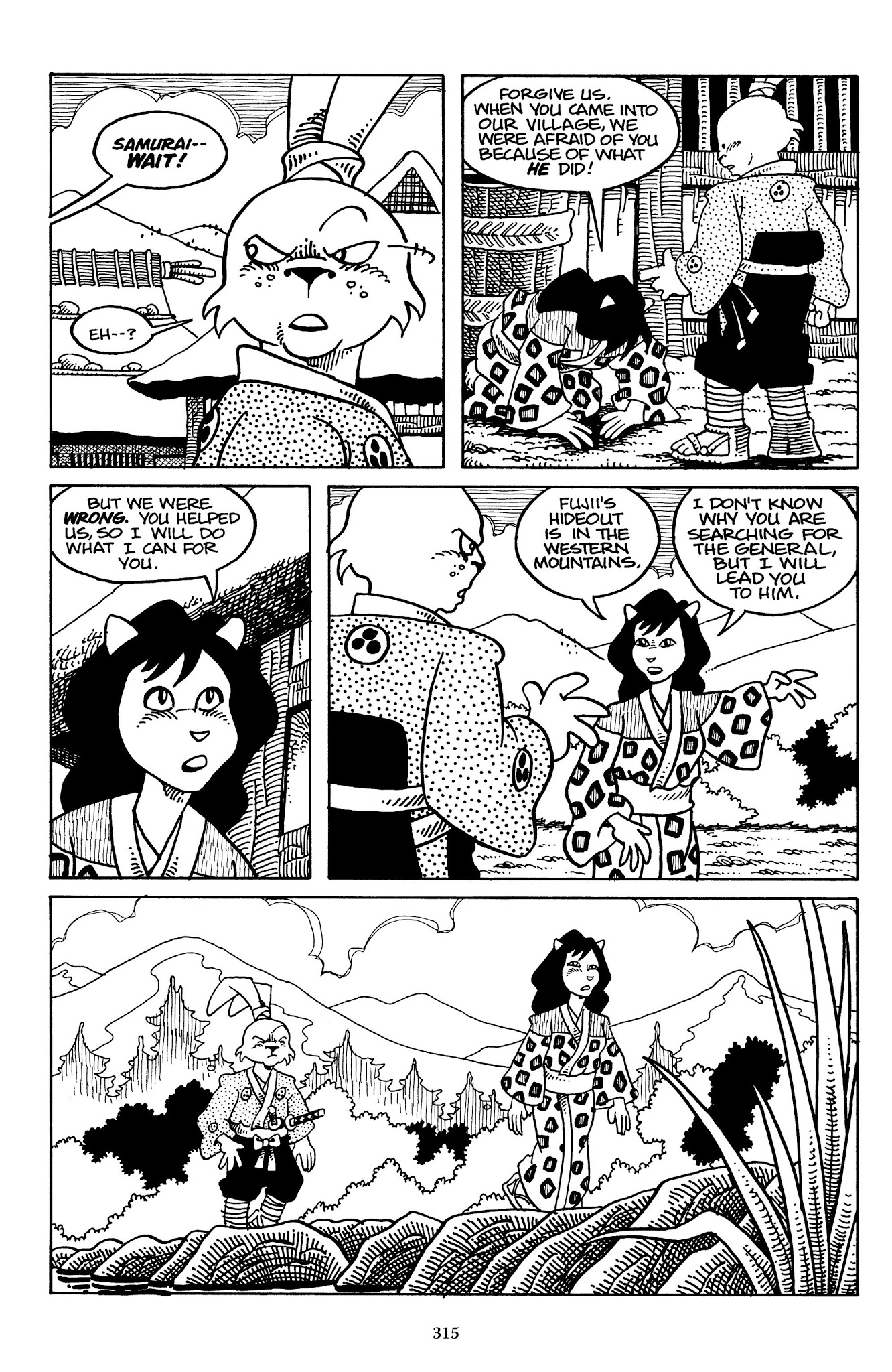 Read online The Usagi Yojimbo Saga comic -  Issue # TPB 1 - 308