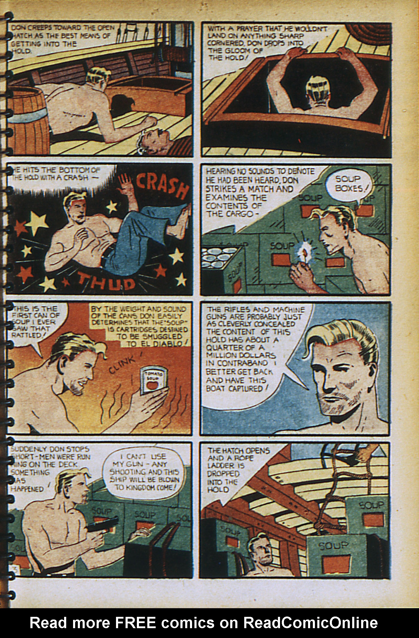 Read online Adventure Comics (1938) comic -  Issue #30 - 6