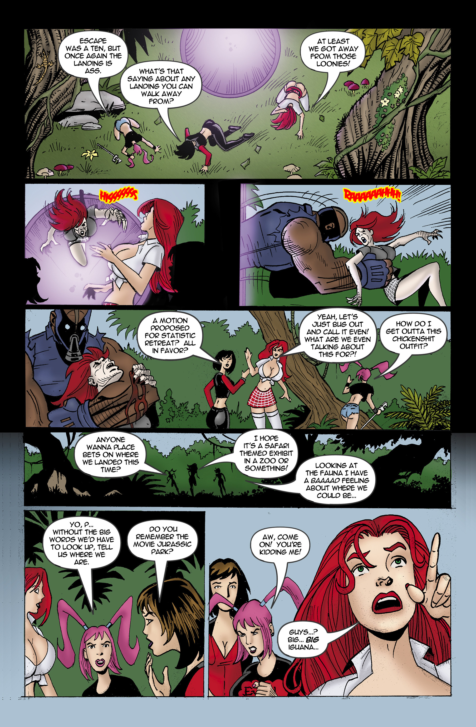 Read online Chaos Campus: Sorority Girls Vs. Zombies comic -  Issue #10 - 23