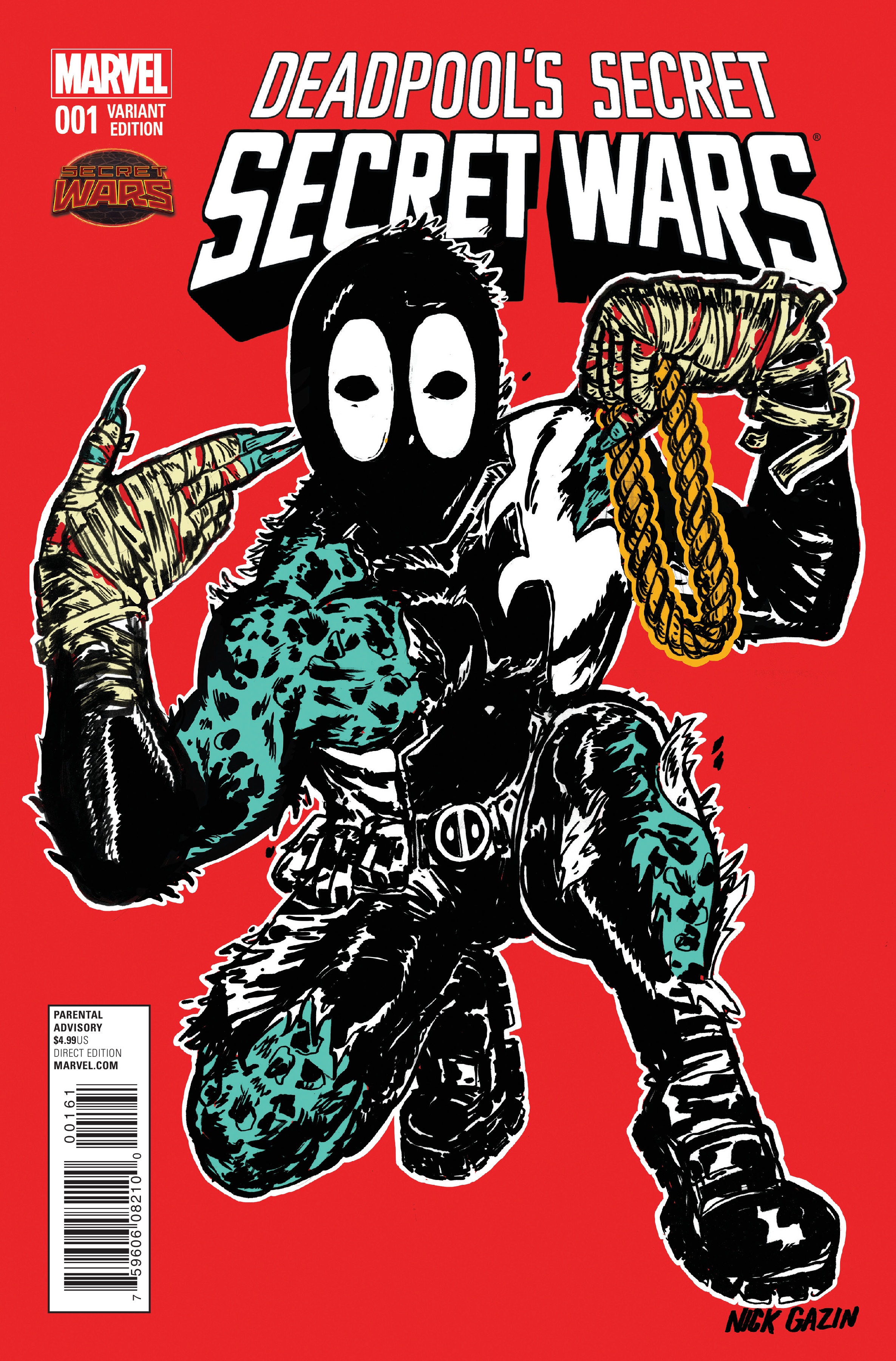 Read online Deadpool's Secret Secret Wars comic -  Issue #1 - 4