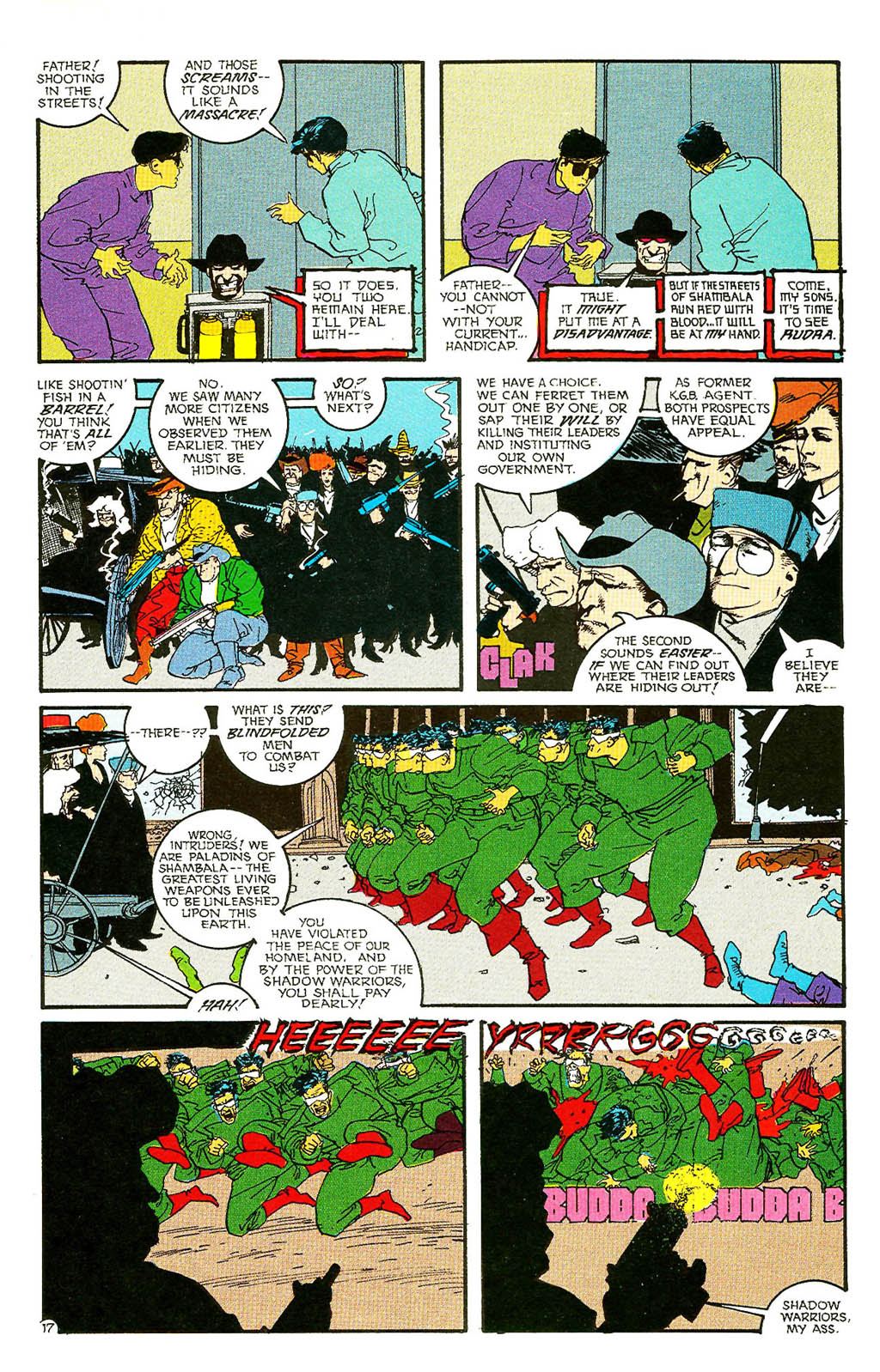 Read online The Shadow (1987) comic -  Issue #19 - 19