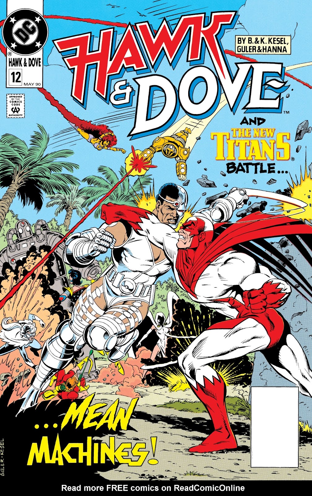 Hawk and Dove (1989) issue 12 - Page 1