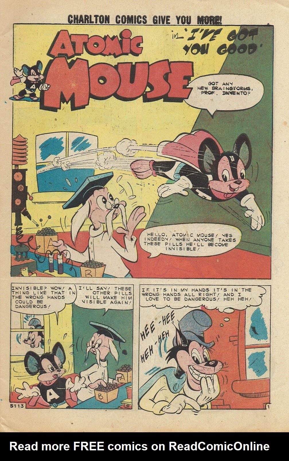 Read online Atomic Mouse comic -  Issue #33 - 3