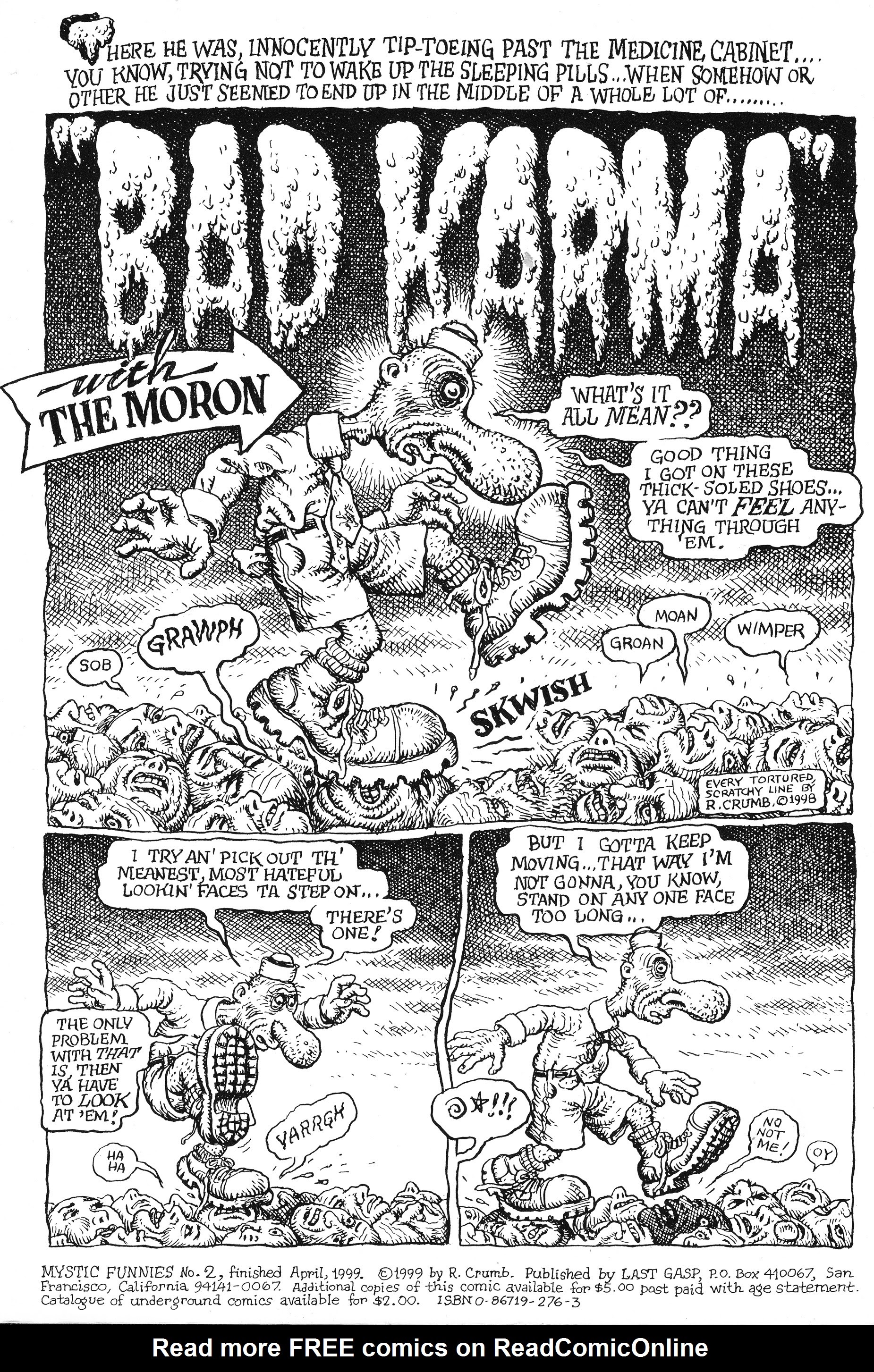 Read online Mystic Funnies comic -  Issue #2 - 2