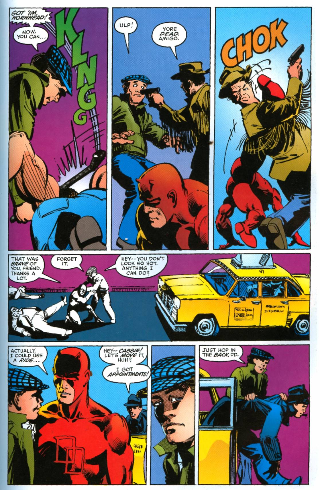 Read online Daredevil Visionaries: Frank Miller comic -  Issue # TPB 3 - 110