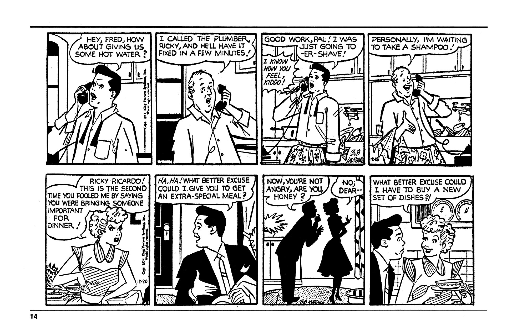 Read online I Love Lucy Too comic -  Issue #5 - 16