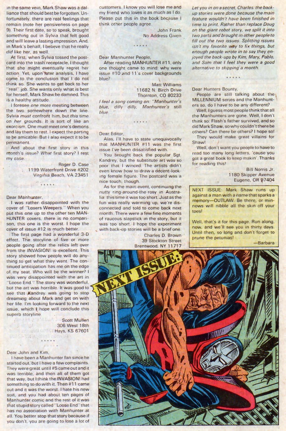 Read online Manhunter (1988) comic -  Issue #15 - 25