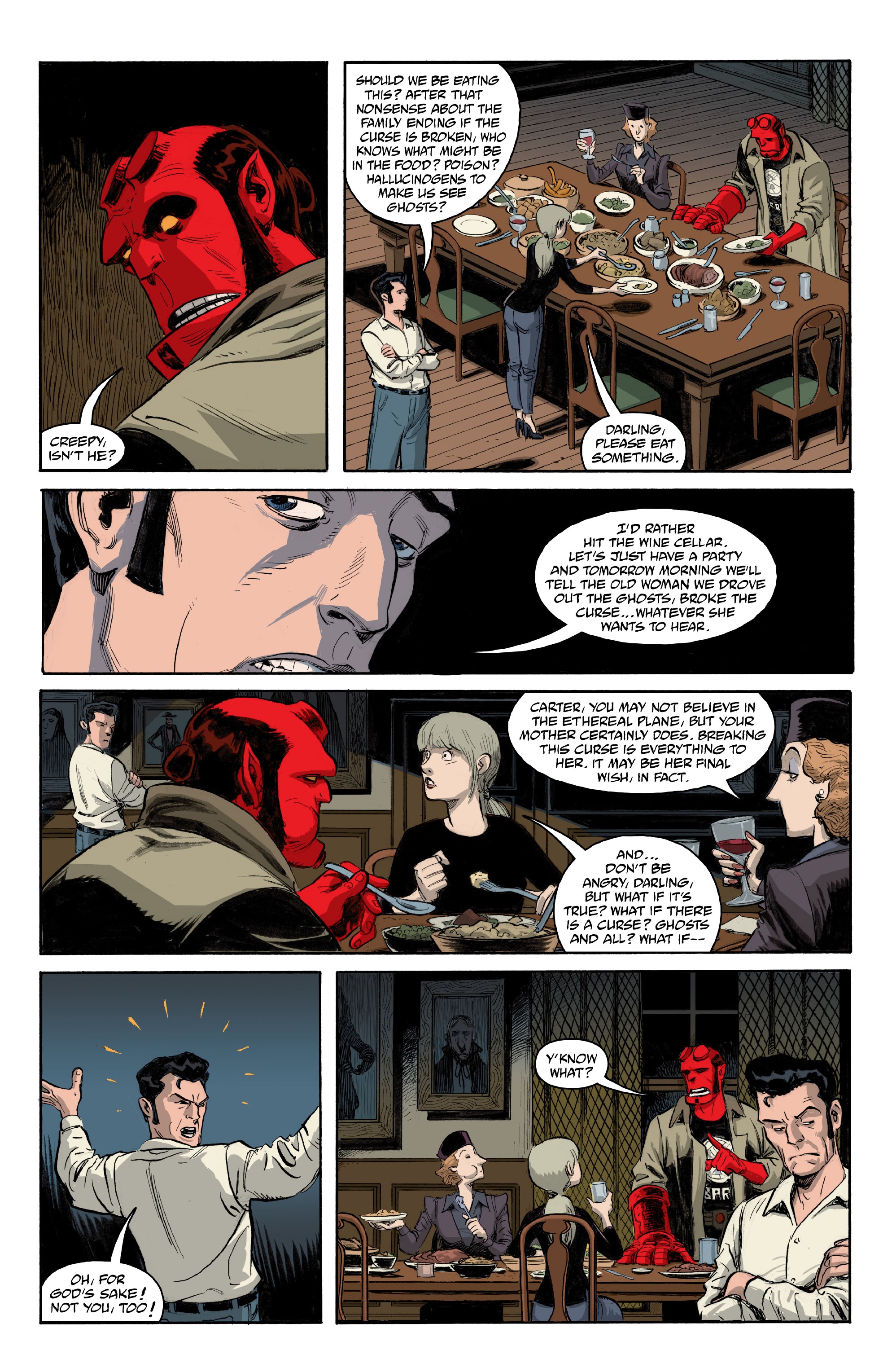 Read online Hellboy and the B.P.R.D.: The Secret of Chesbro House comic -  Issue #1 - 15