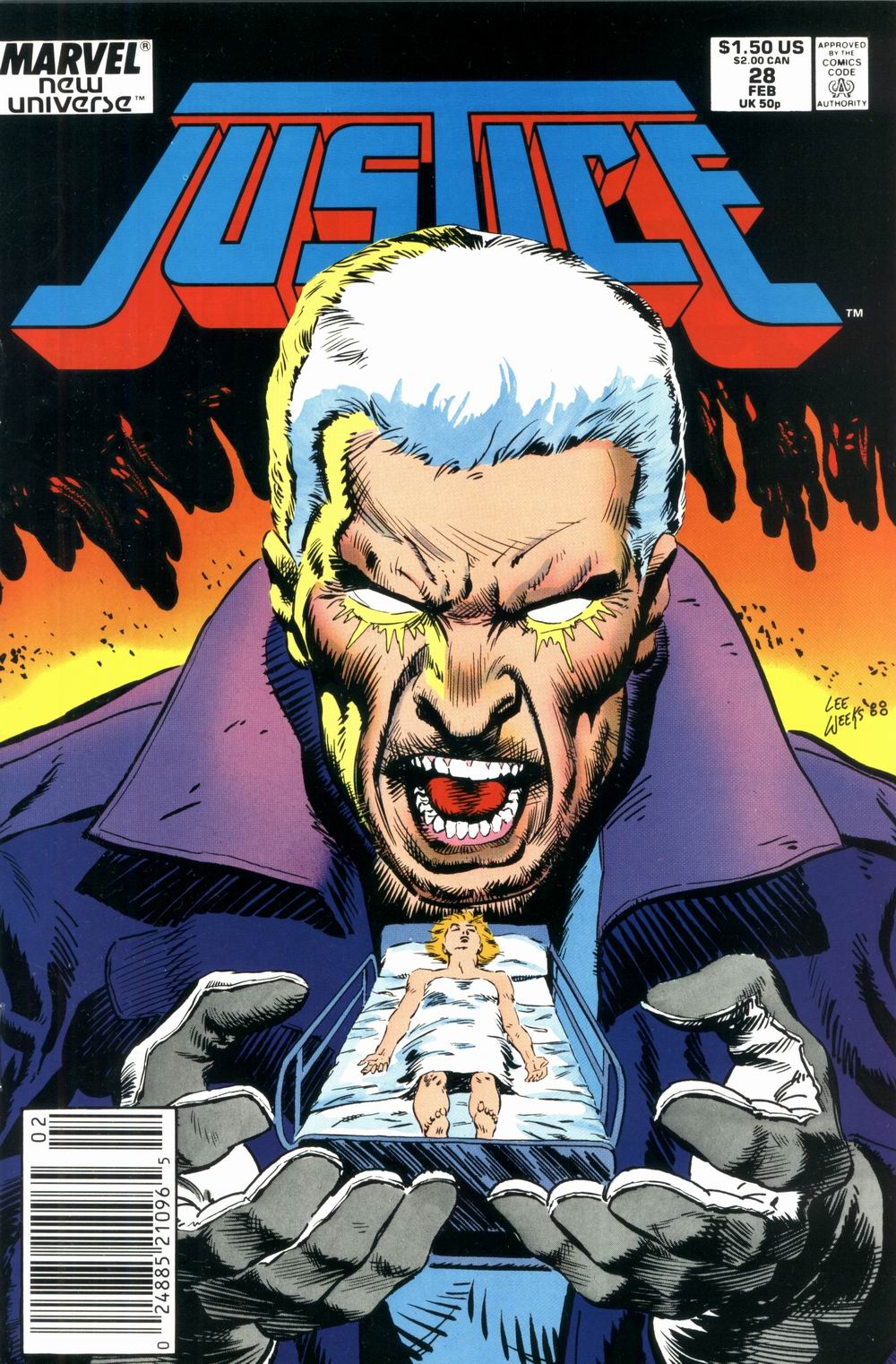 Read online Justice (1986) comic -  Issue #28 - 1