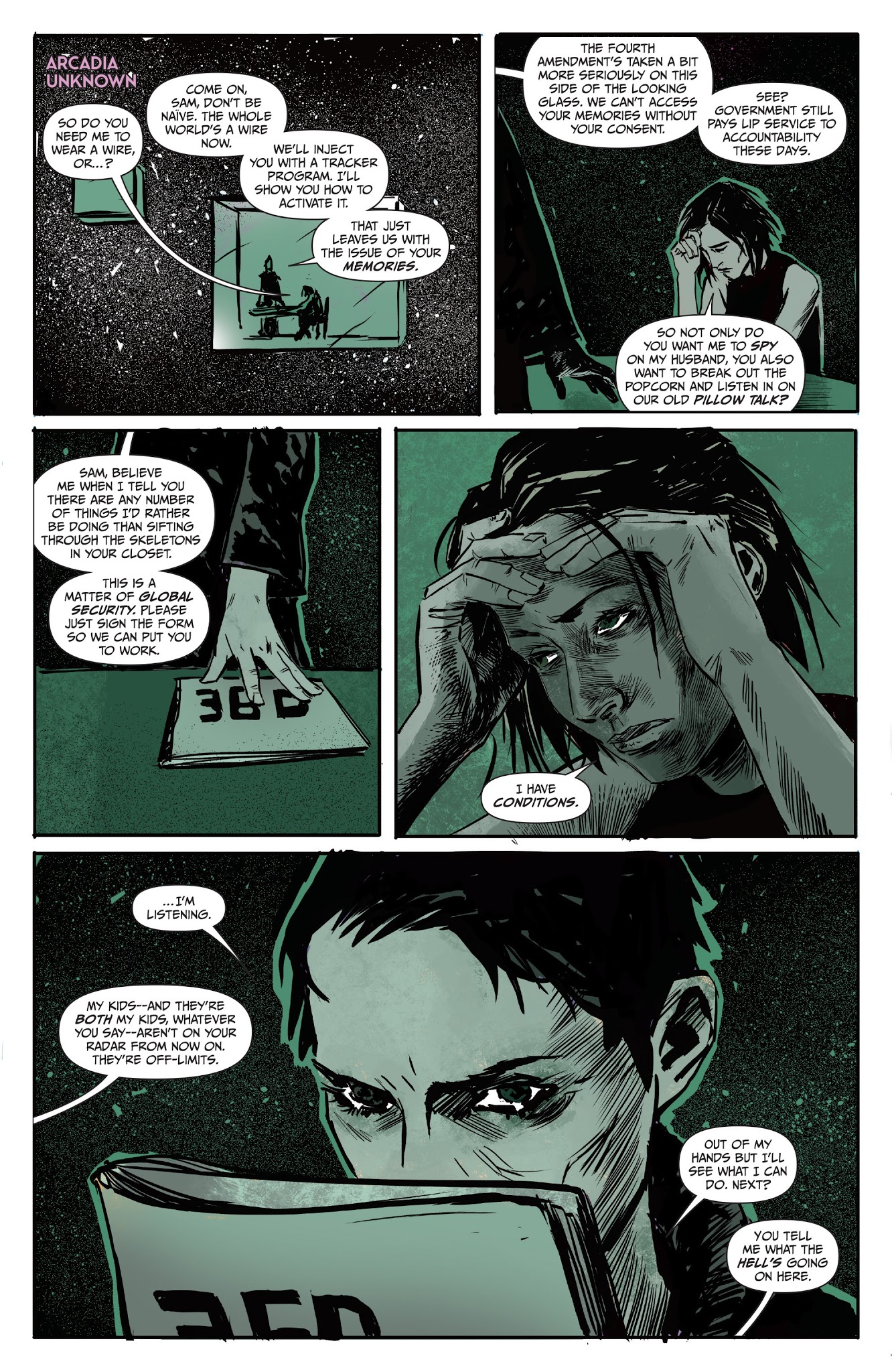 Read online Arcadia comic -  Issue #3 - 19