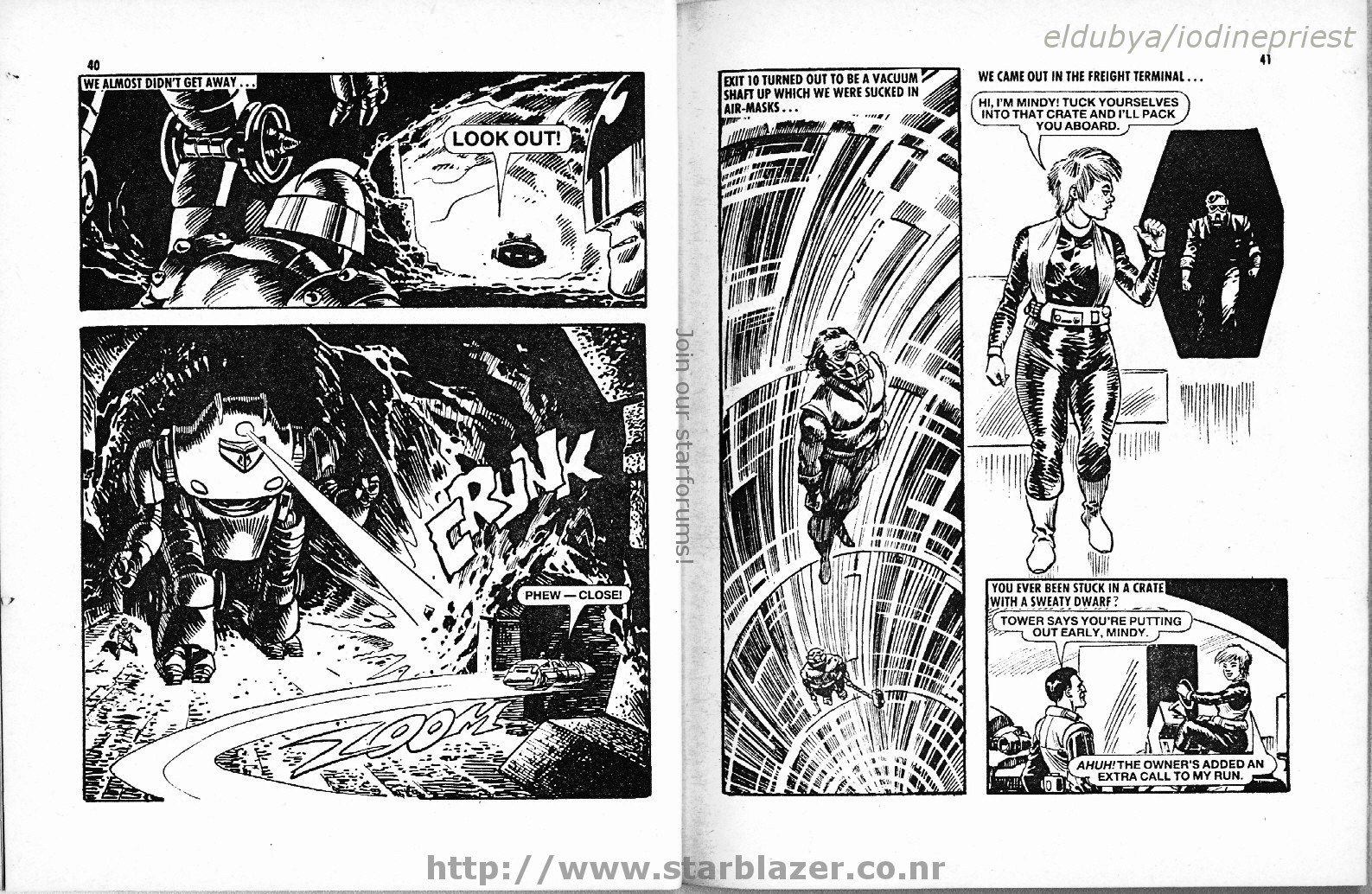 Read online Starblazer comic -  Issue #199 - 22