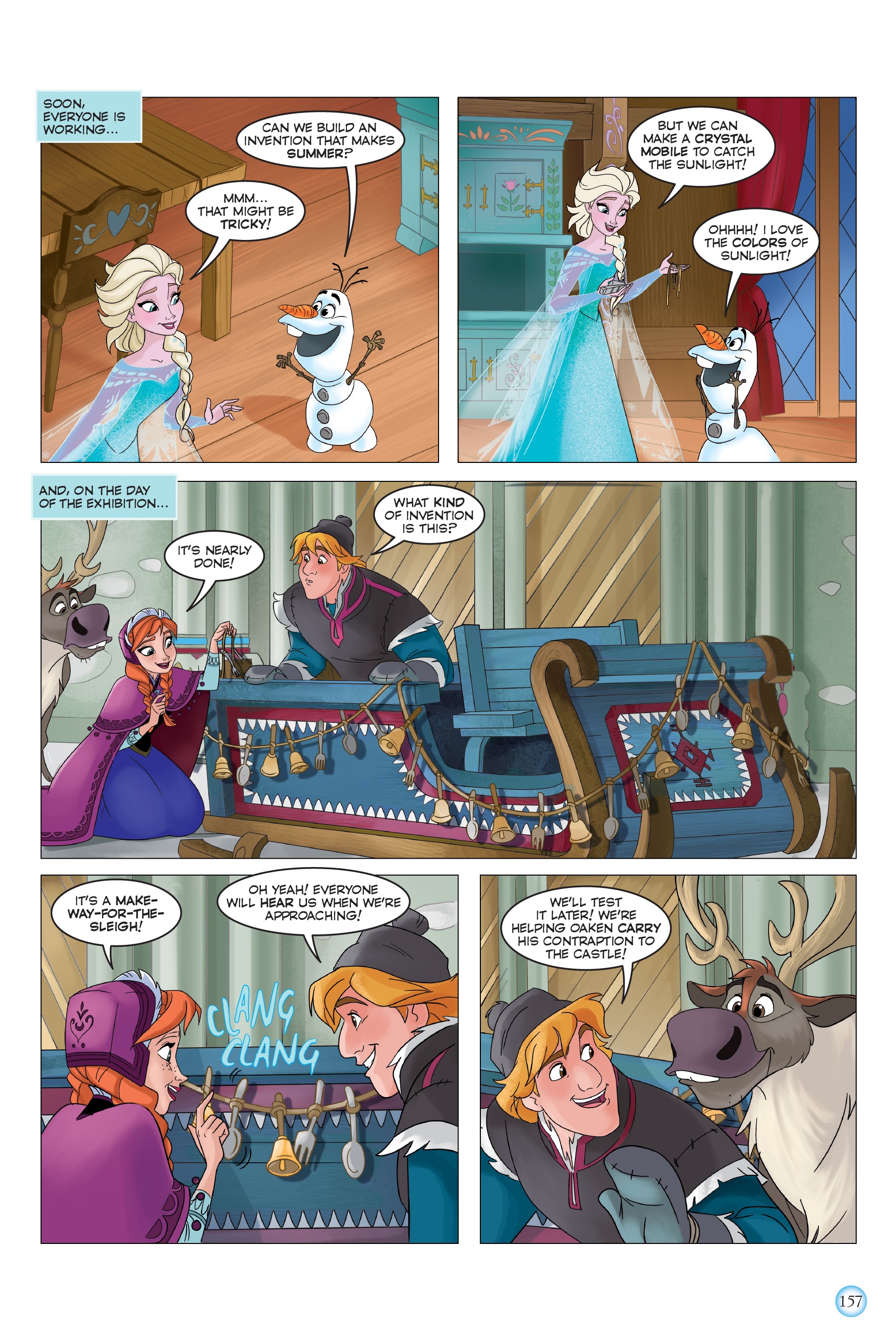 frozen comics flurries adventures readallcomics