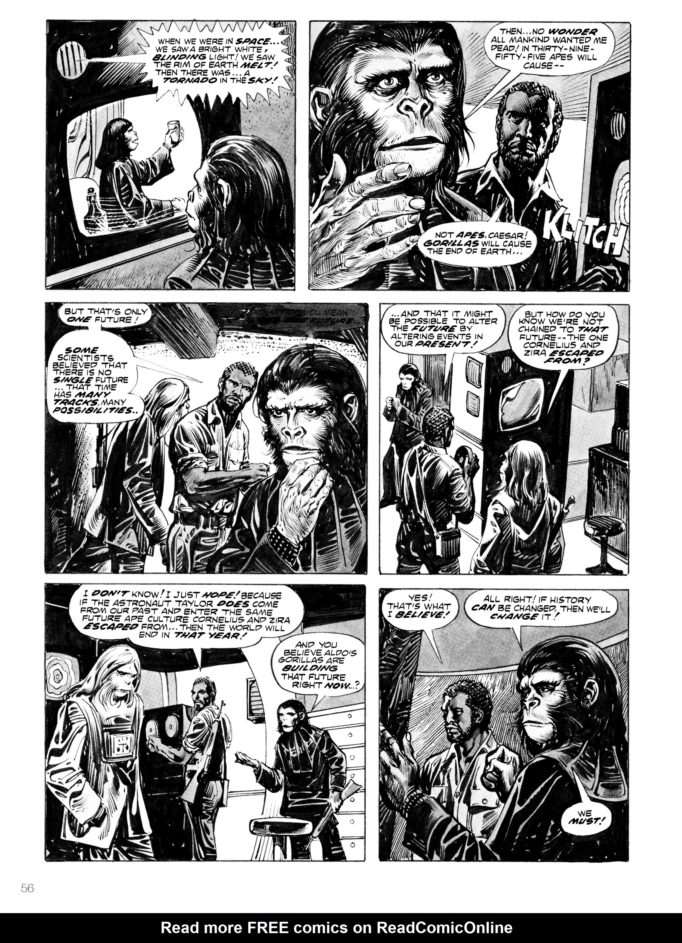 Read online Planet of the Apes: Archive comic -  Issue # TPB 4 (Part 1) - 52