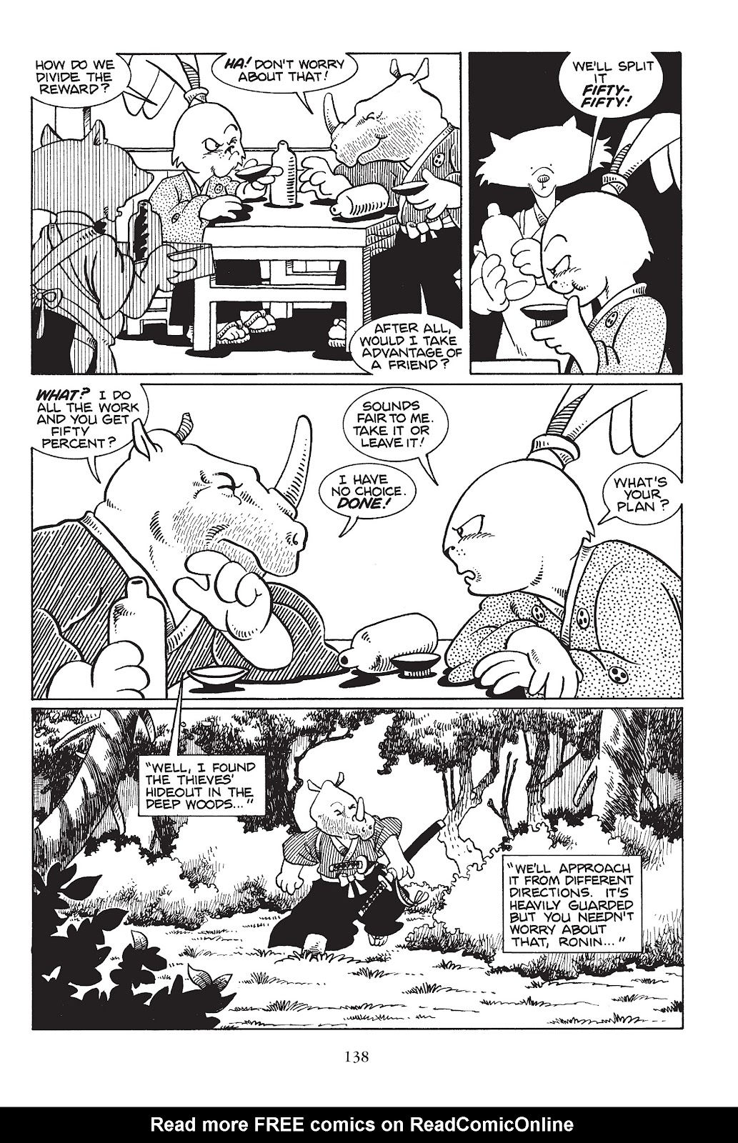 Usagi Yojimbo (1987) issue TPB 1 - Page 134