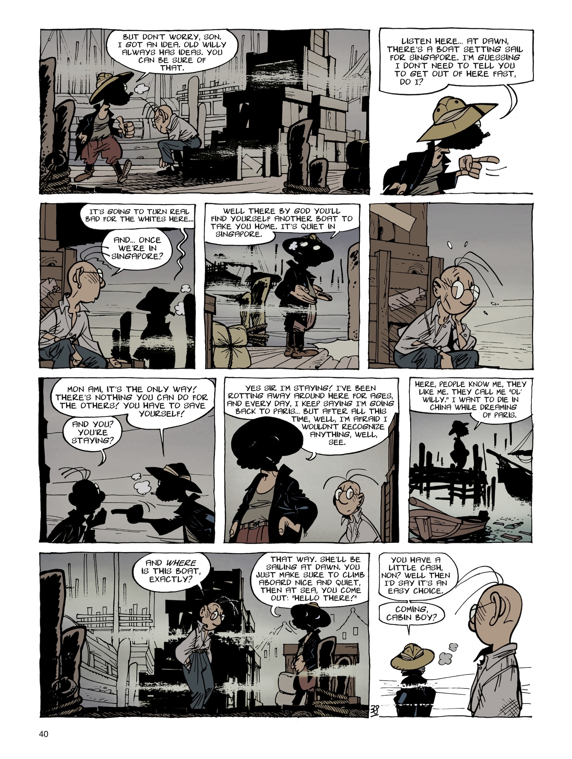Read online Theodore Poussin comic -  Issue #1 - 40