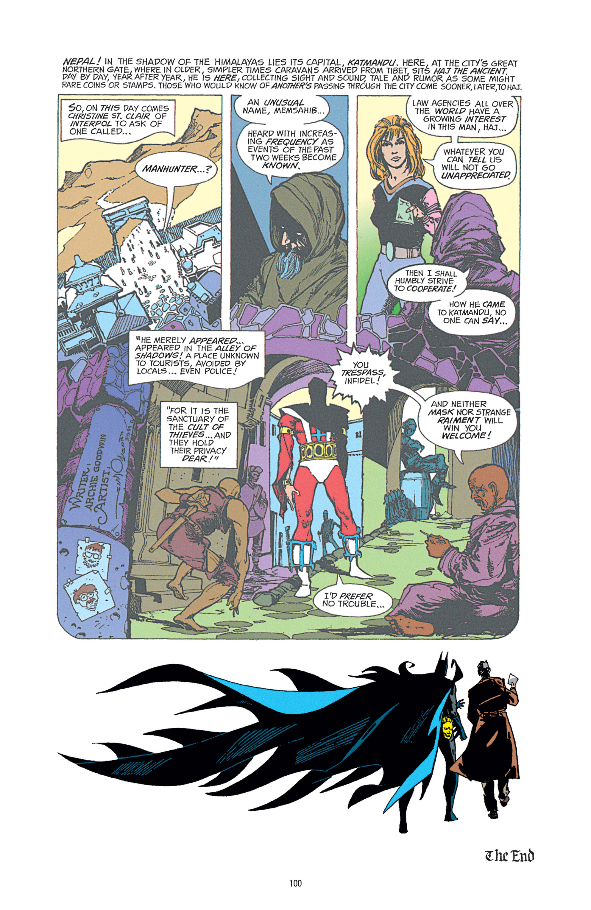 Read online Manhunter by Archie Goodwin and Walter Simonson Deluxe Edition comic -  Issue # TPB - 100