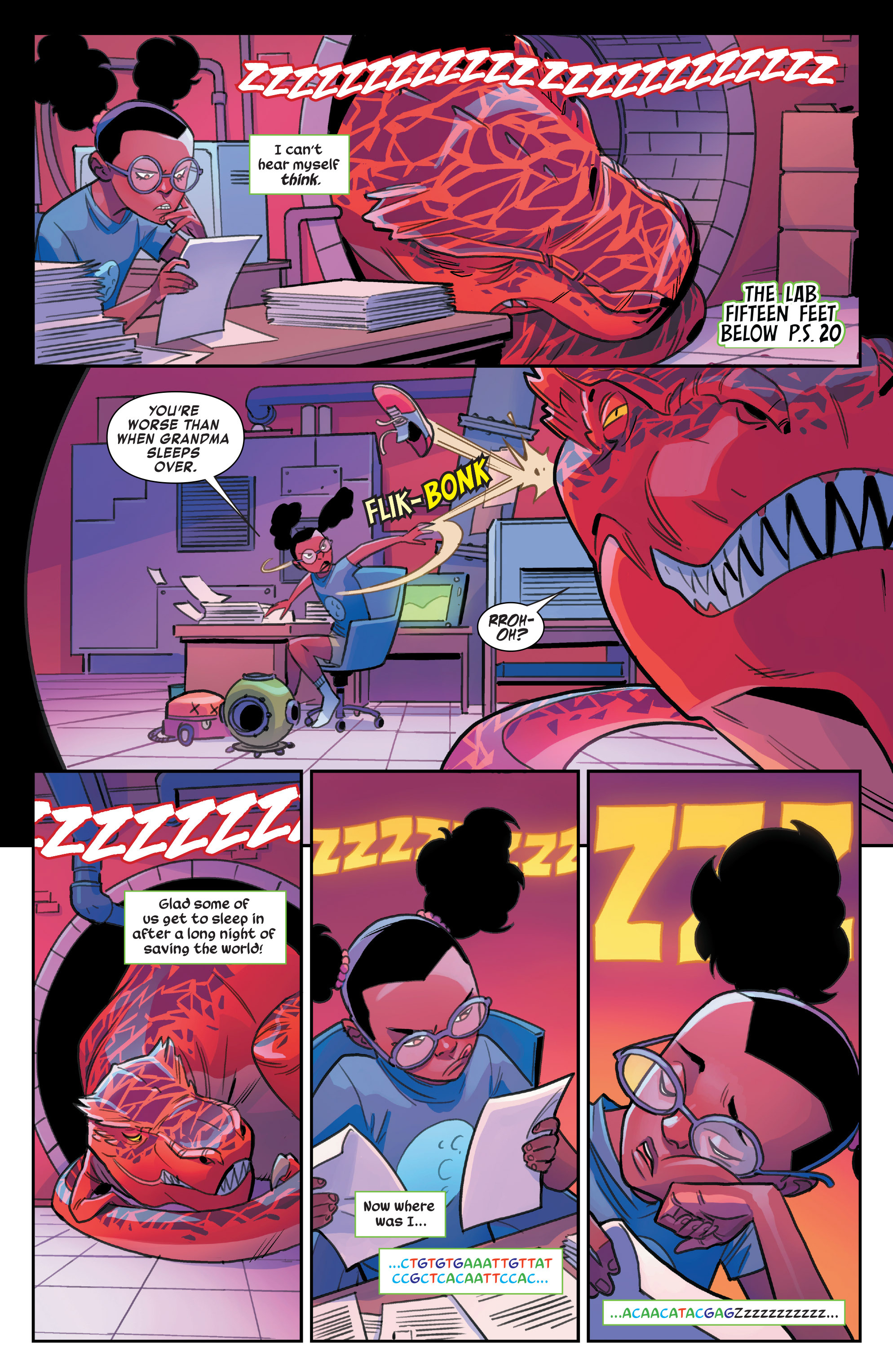 Read online Moon Girl And Devil Dinosaur comic -  Issue #7 - 14