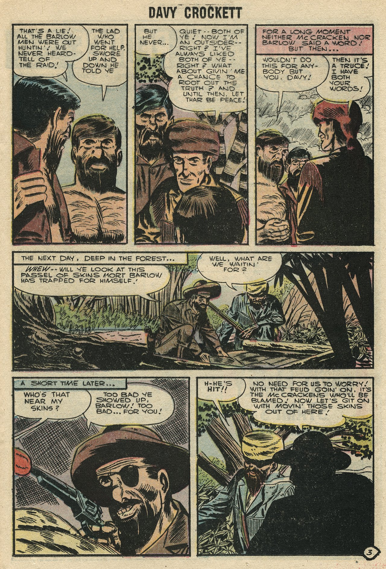 Read online Davy Crockett comic -  Issue #6 - 21