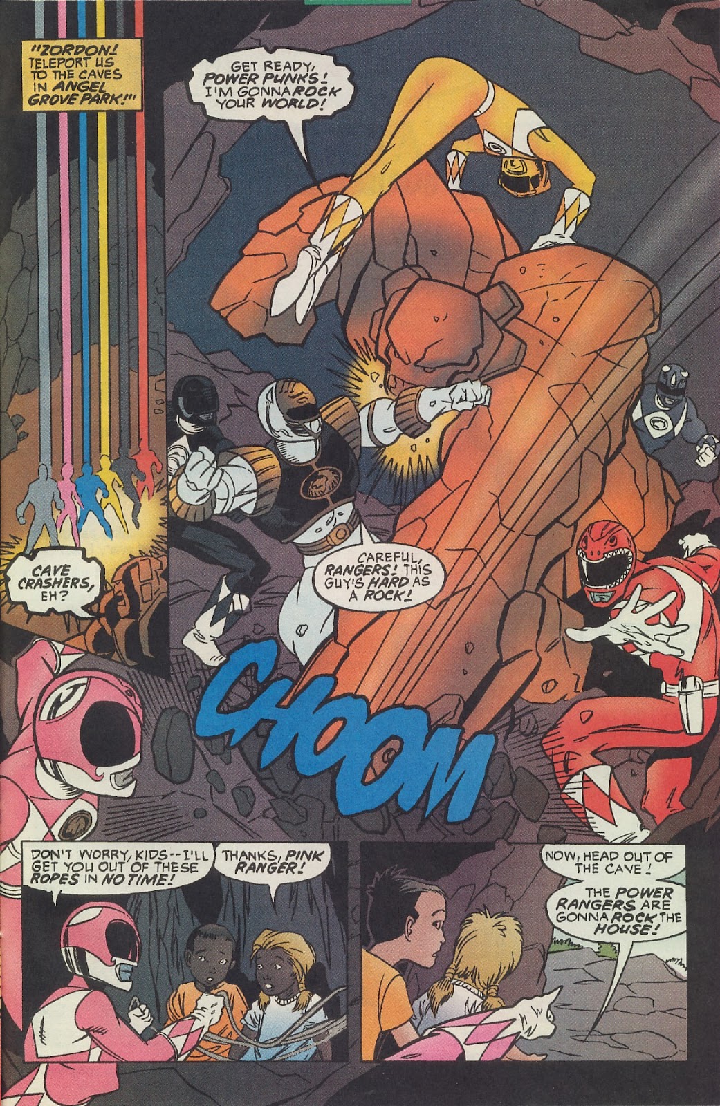 Saban's Mighty Morphin' Power Rangers (1995) issue 6 - Page 22