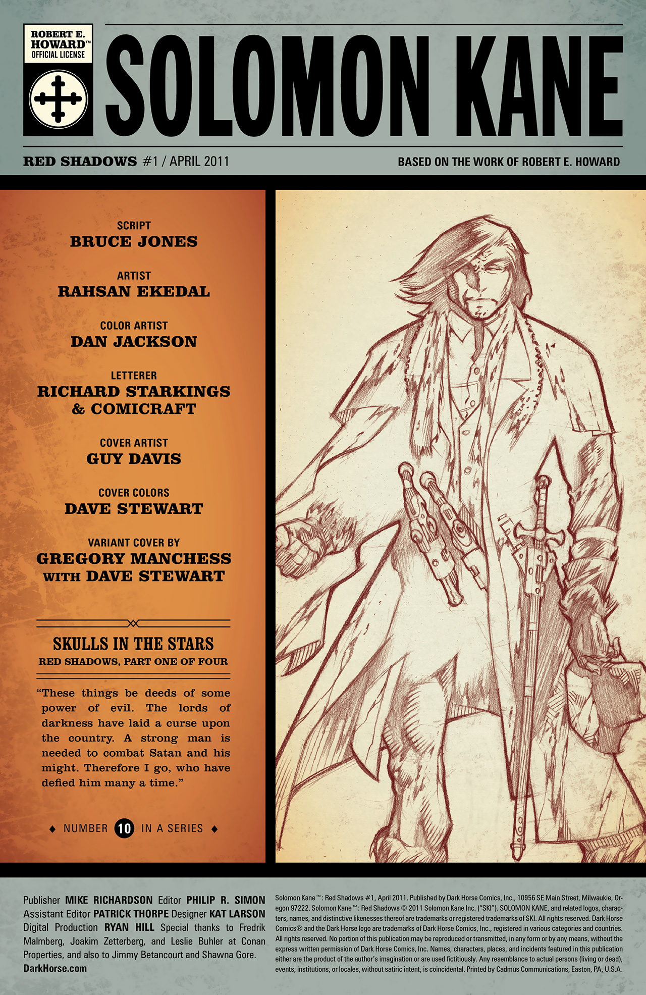 Read online Solomon Kane: Red Shadows comic -  Issue #1 - 3