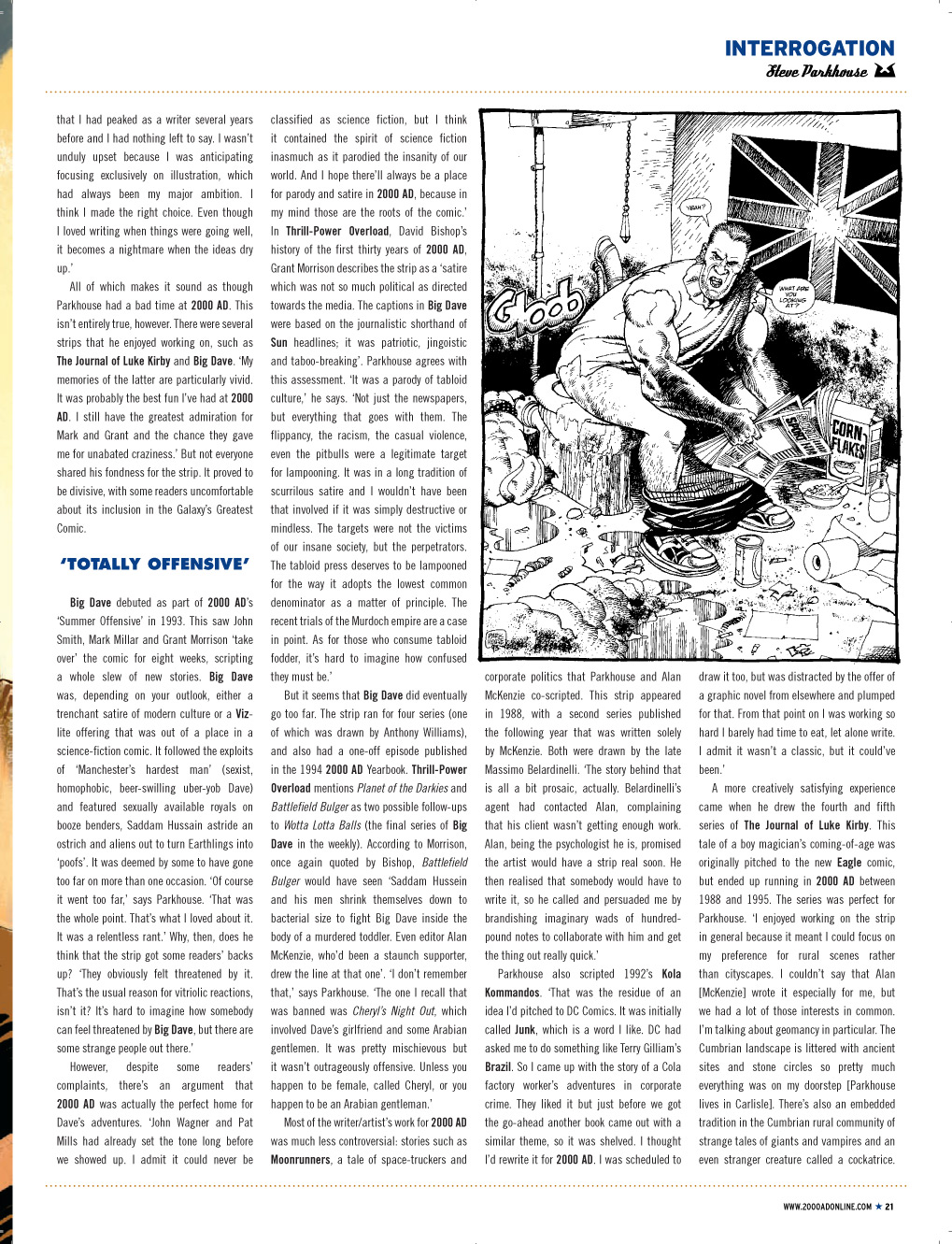 Read online Judge Dredd Megazine (Vol. 5) comic -  Issue #322 - 21