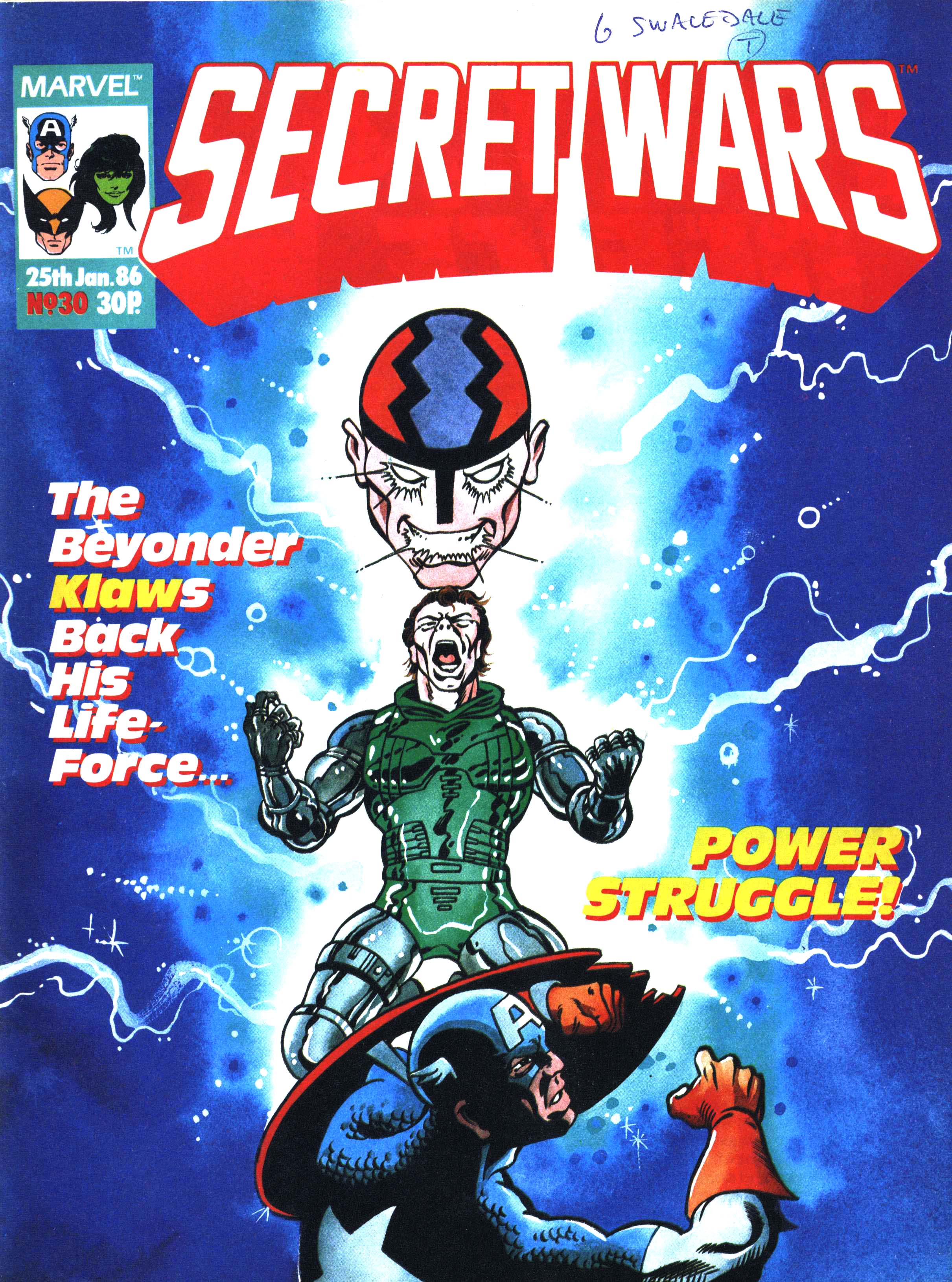 Read online Secret Wars (1985) comic -  Issue #30 - 1