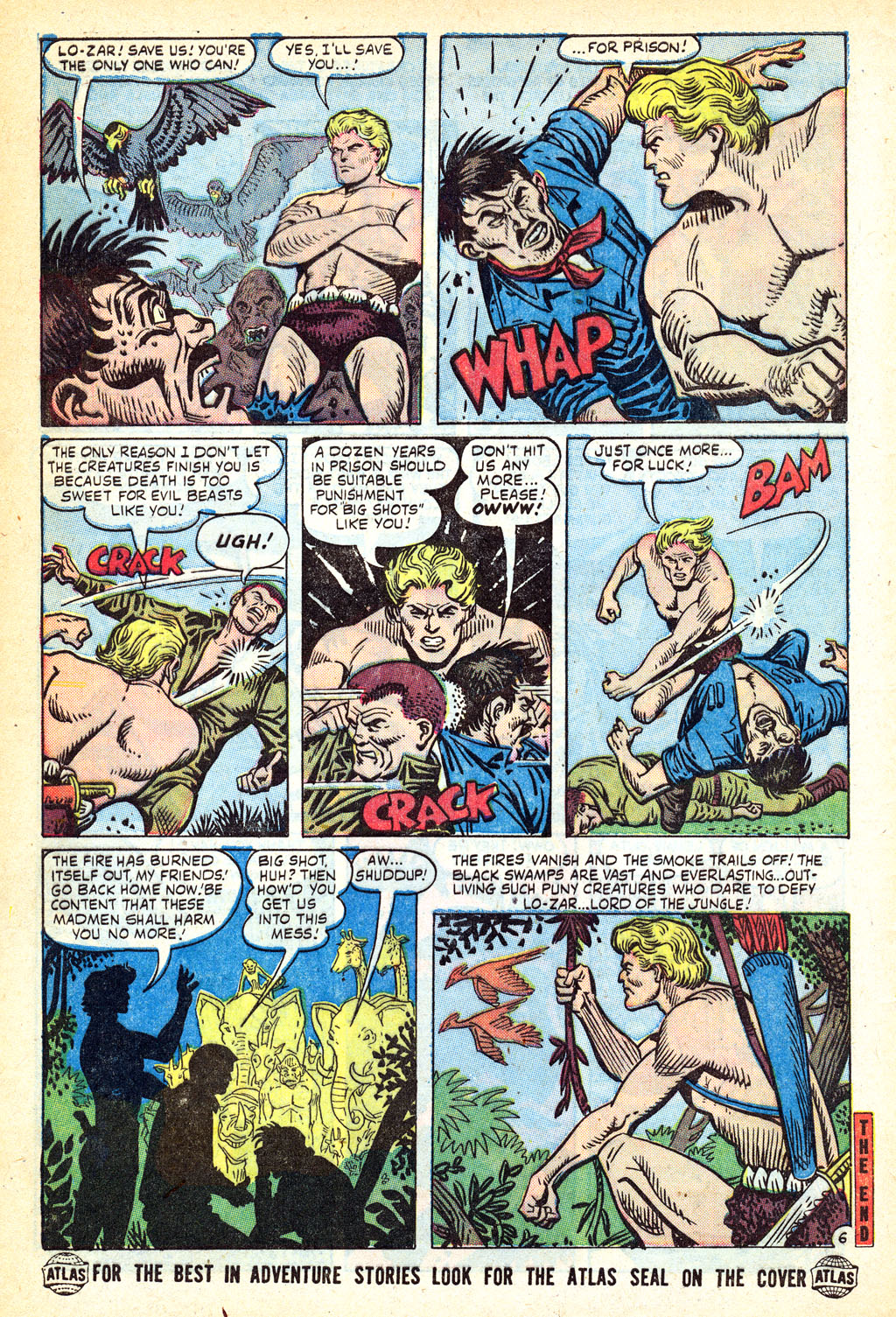 Read online Jungle Action (1954) comic -  Issue #3 - 8