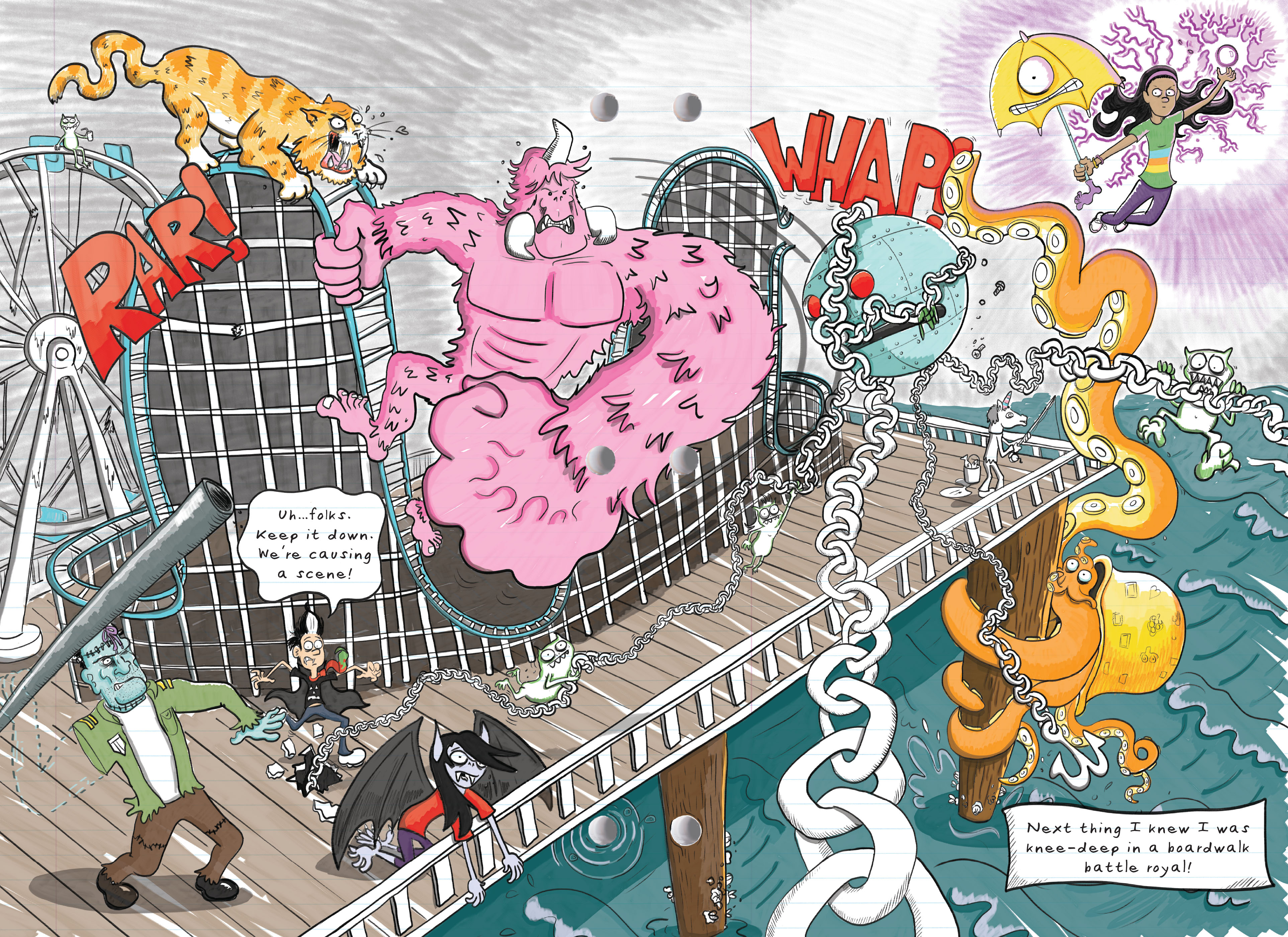 Read online We Found A Monster comic -  Issue # TPB - 119