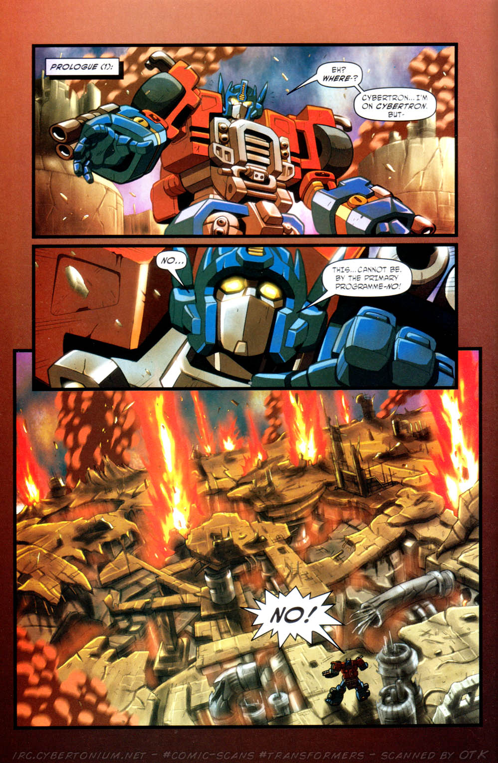 Read online Transformers Armada comic -  Issue #13 - 24