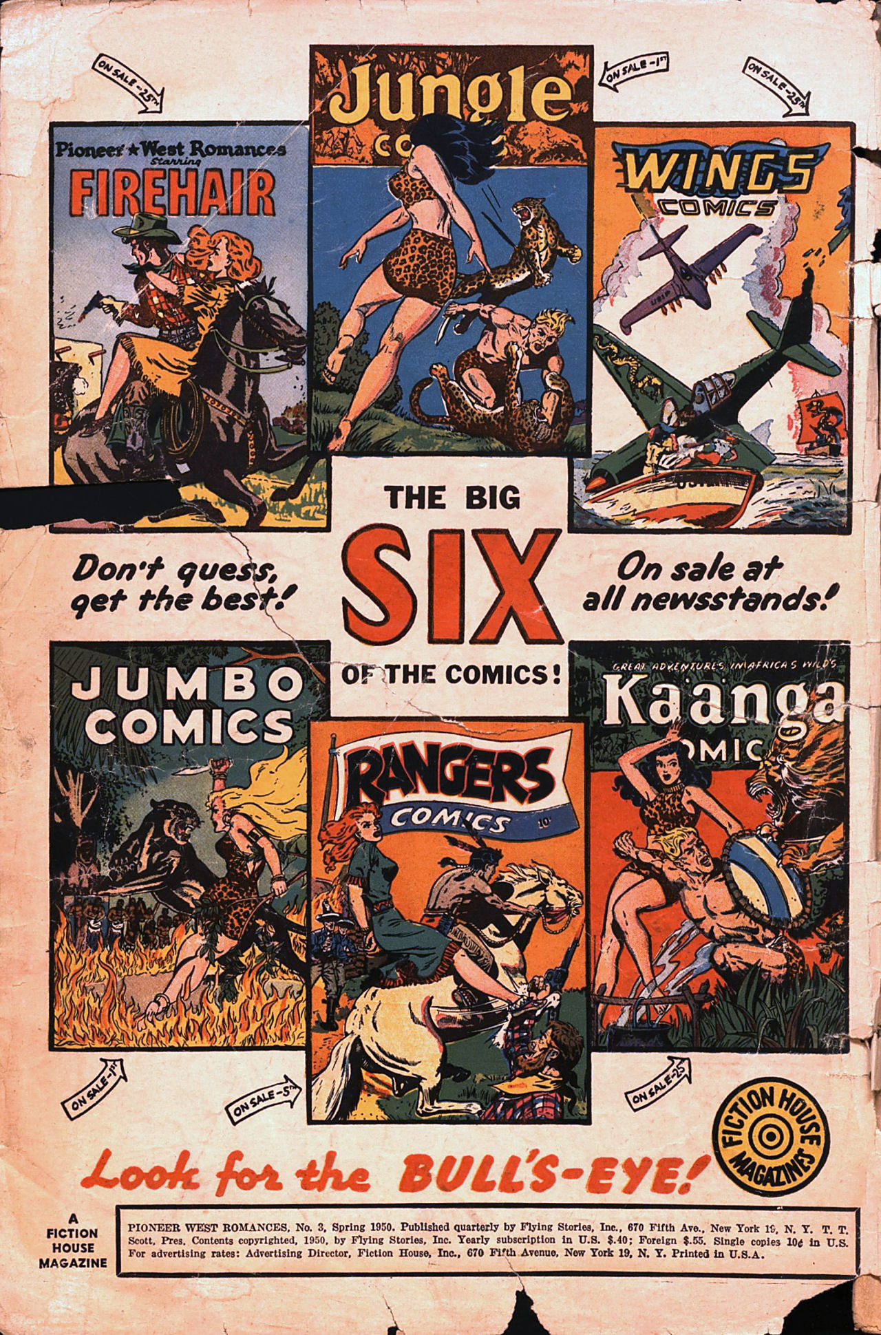 Read online Pioneer West Romances comic -  Issue #3 - 2