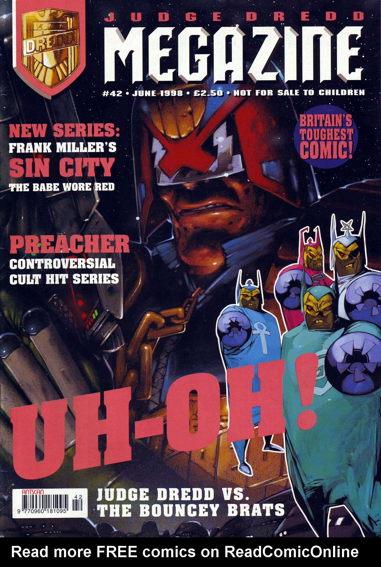 Read online Judge Dredd Megazine (vol. 3) comic -  Issue #42 - 1