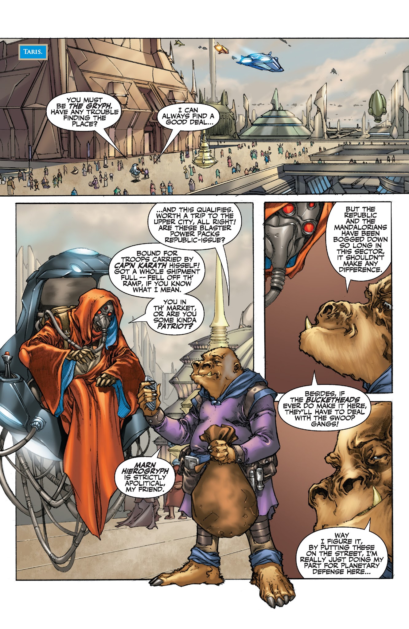 Read online Star Wars Legends: The Old Republic - Epic Collection comic -  Issue # TPB 1 (Part 1) - 9