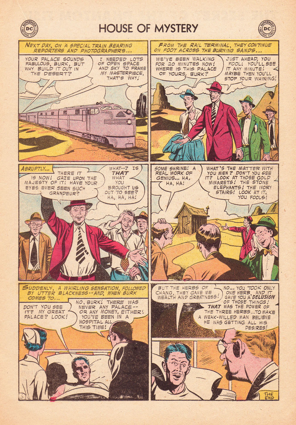 Read online House of Mystery (1951) comic -  Issue #68 - 15