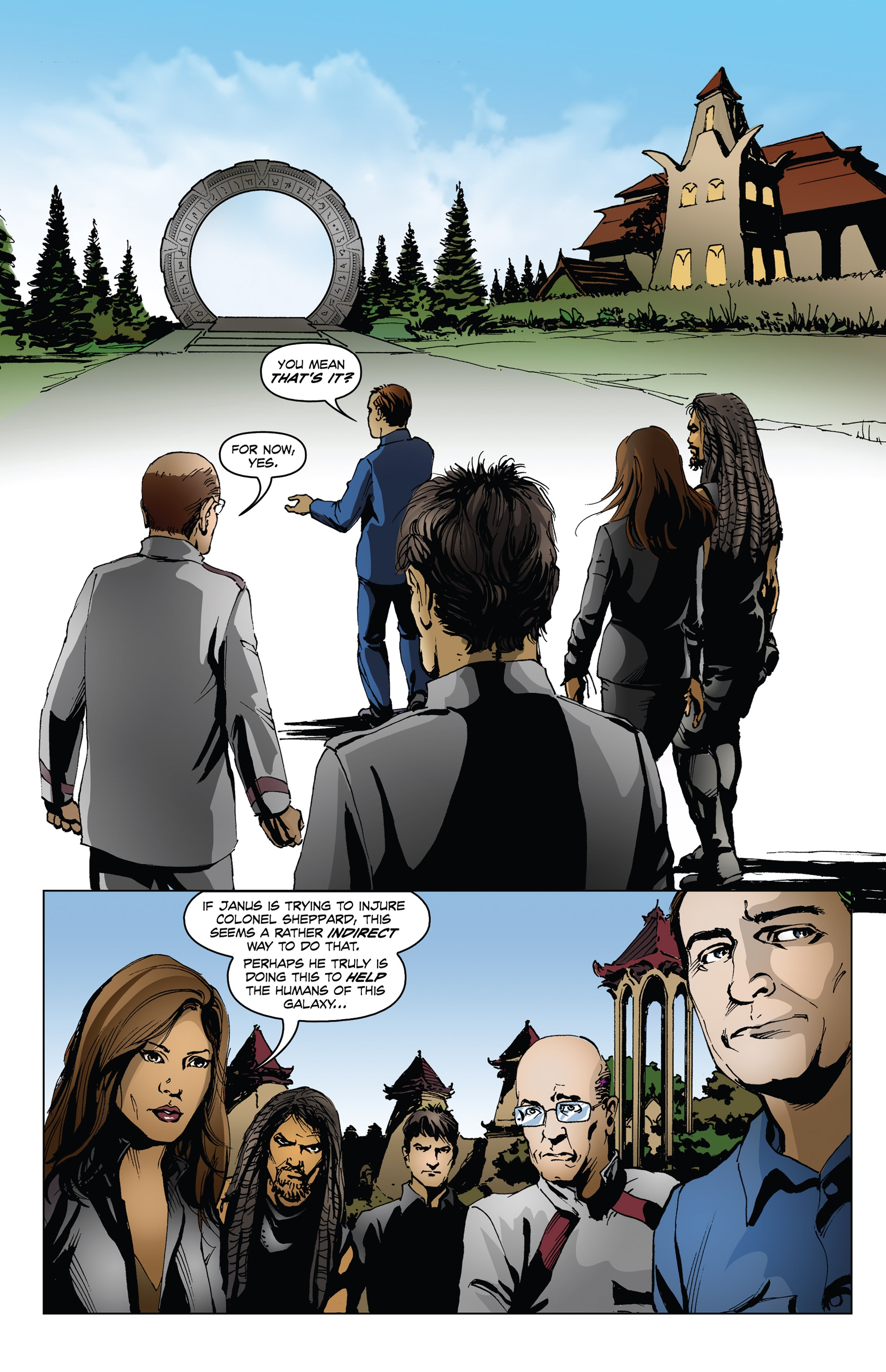 Read online Stargate Universe comic -  Issue #2 - 24