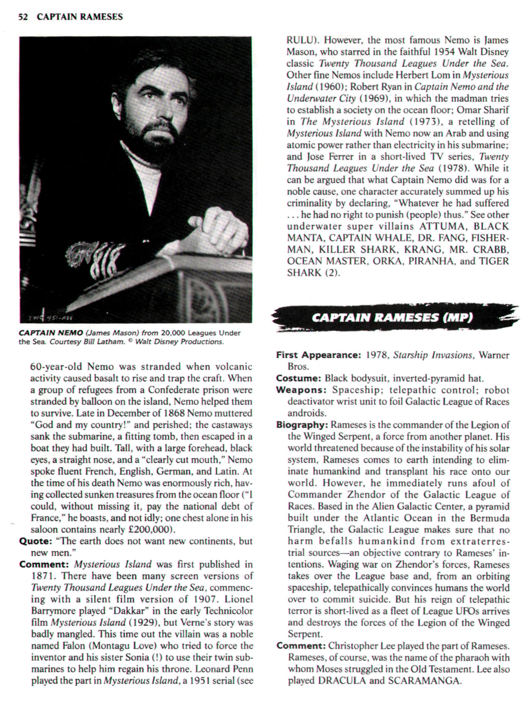 Read online The Encyclopedia of Super Villains comic -  Issue # TPB (Part 1) - 62